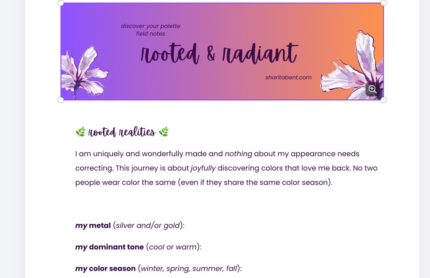 Field Notes: A Reflective Companion Guide