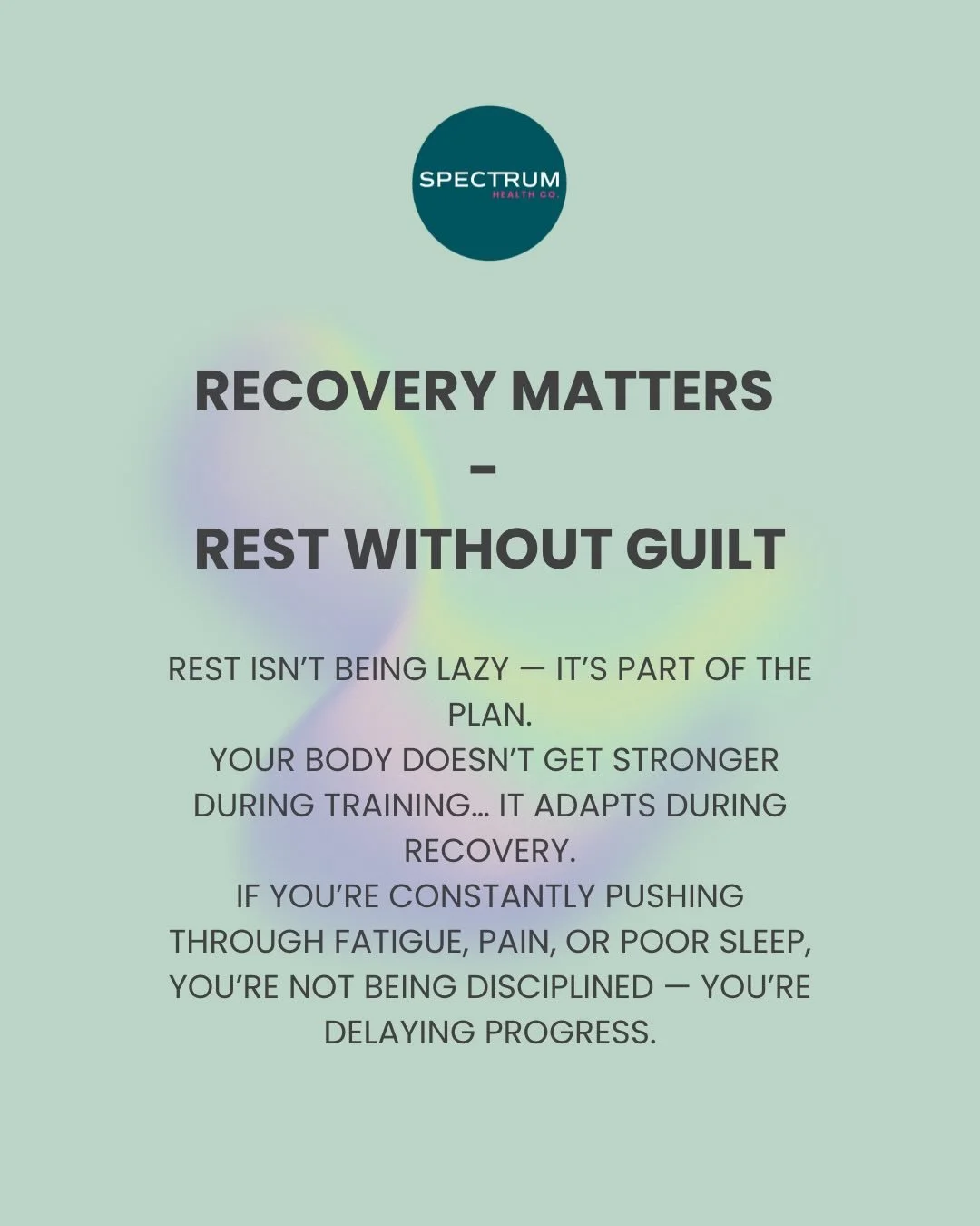 👉🏽 Train smart. Recover intentionally. Progress consistently.