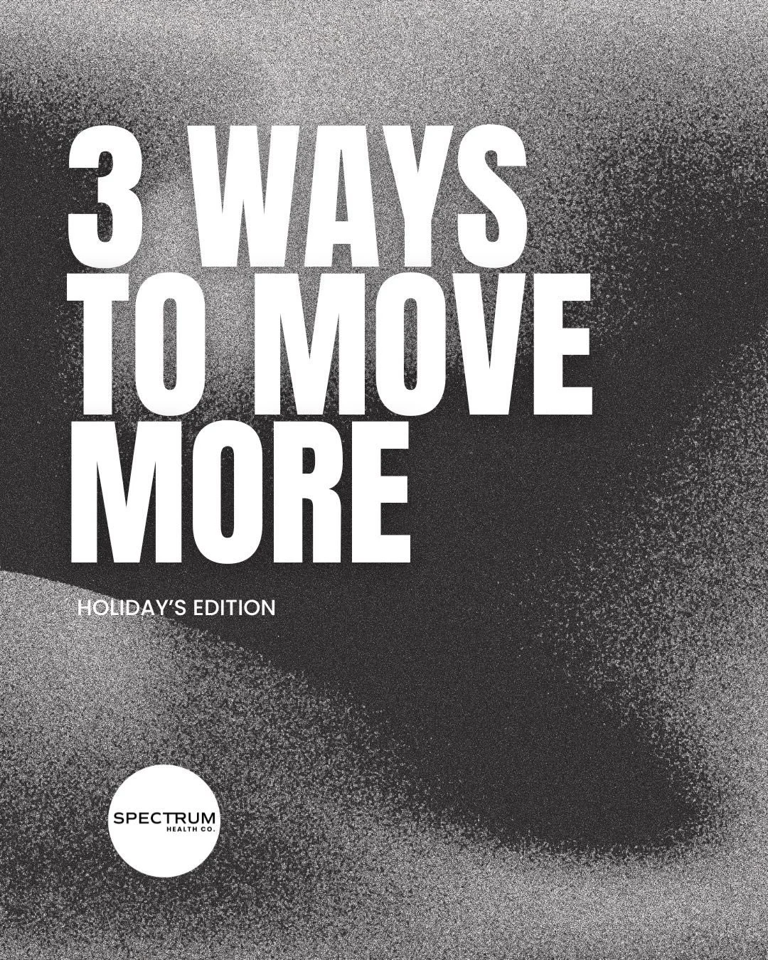 Christmas movement doesn&rsquo;t need to be complicated 🎄

Look for small chances to move each day, keep it light and enjoyable, and focus on consistency over perfection. A little movement goes a long way over the holidays.