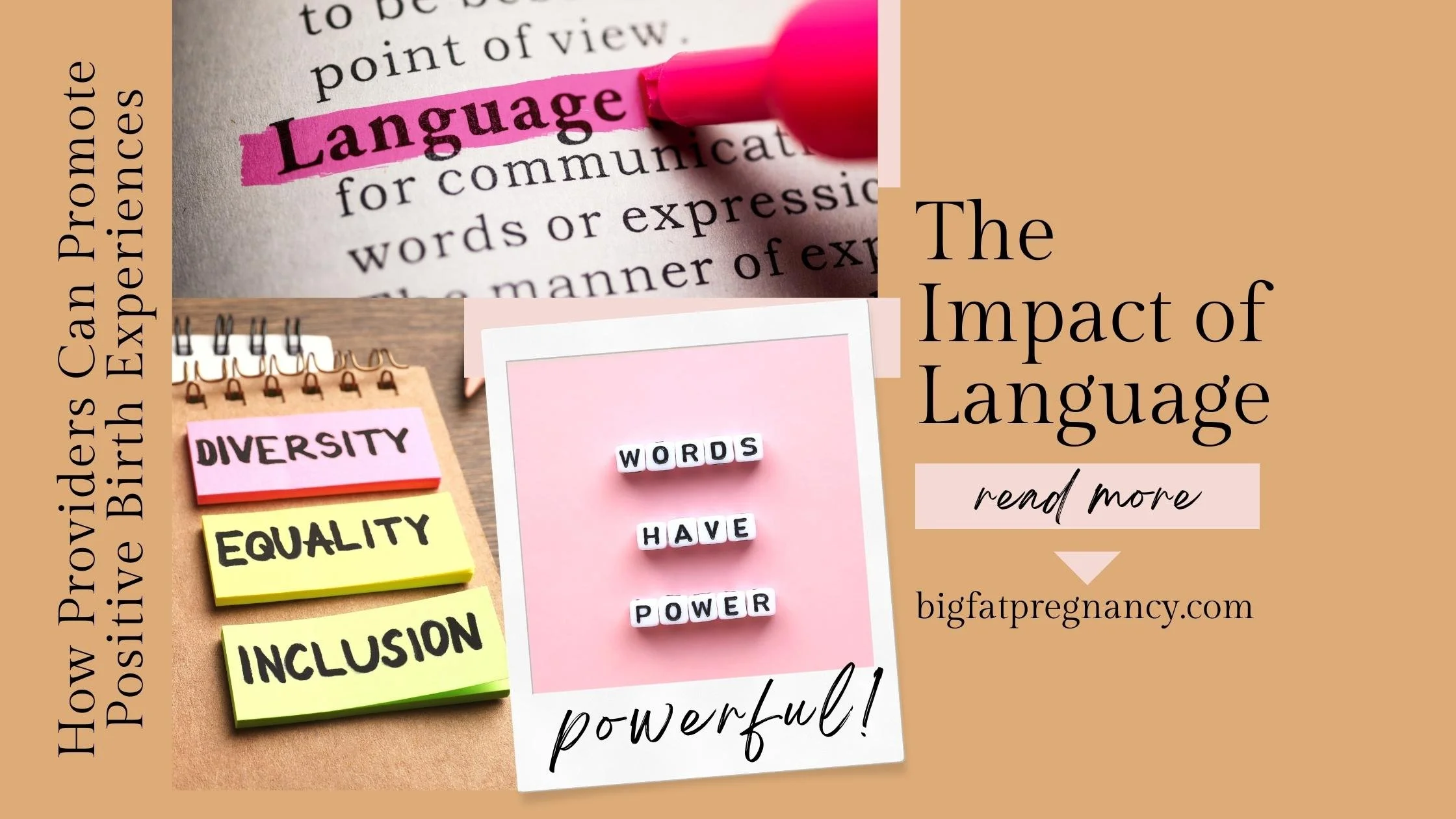 The Impact of Language: Pregnancy Providers Promote Positive Births