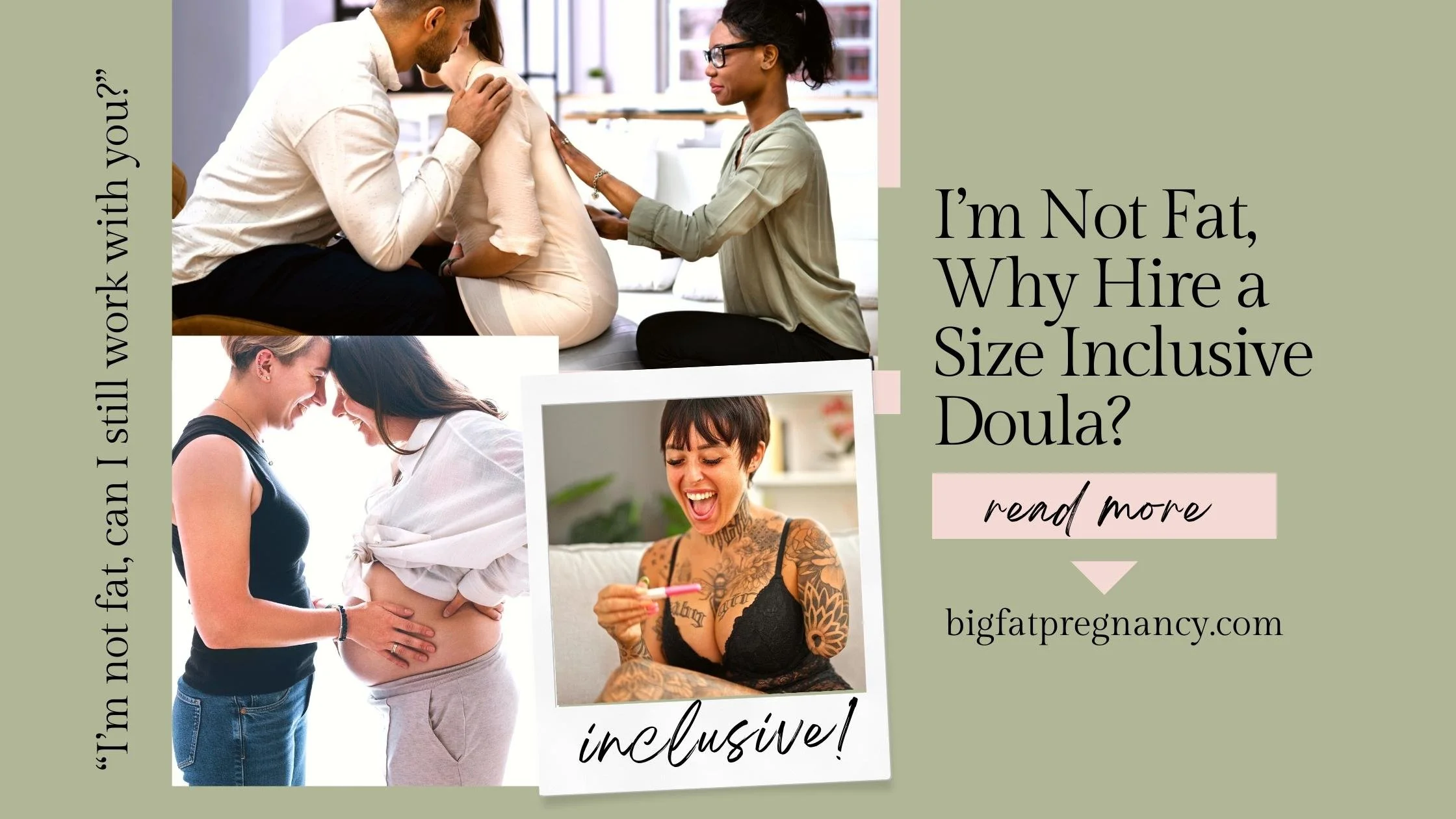 I’m Not Fat, Can I Still Hire a Size Inclusive Doula?