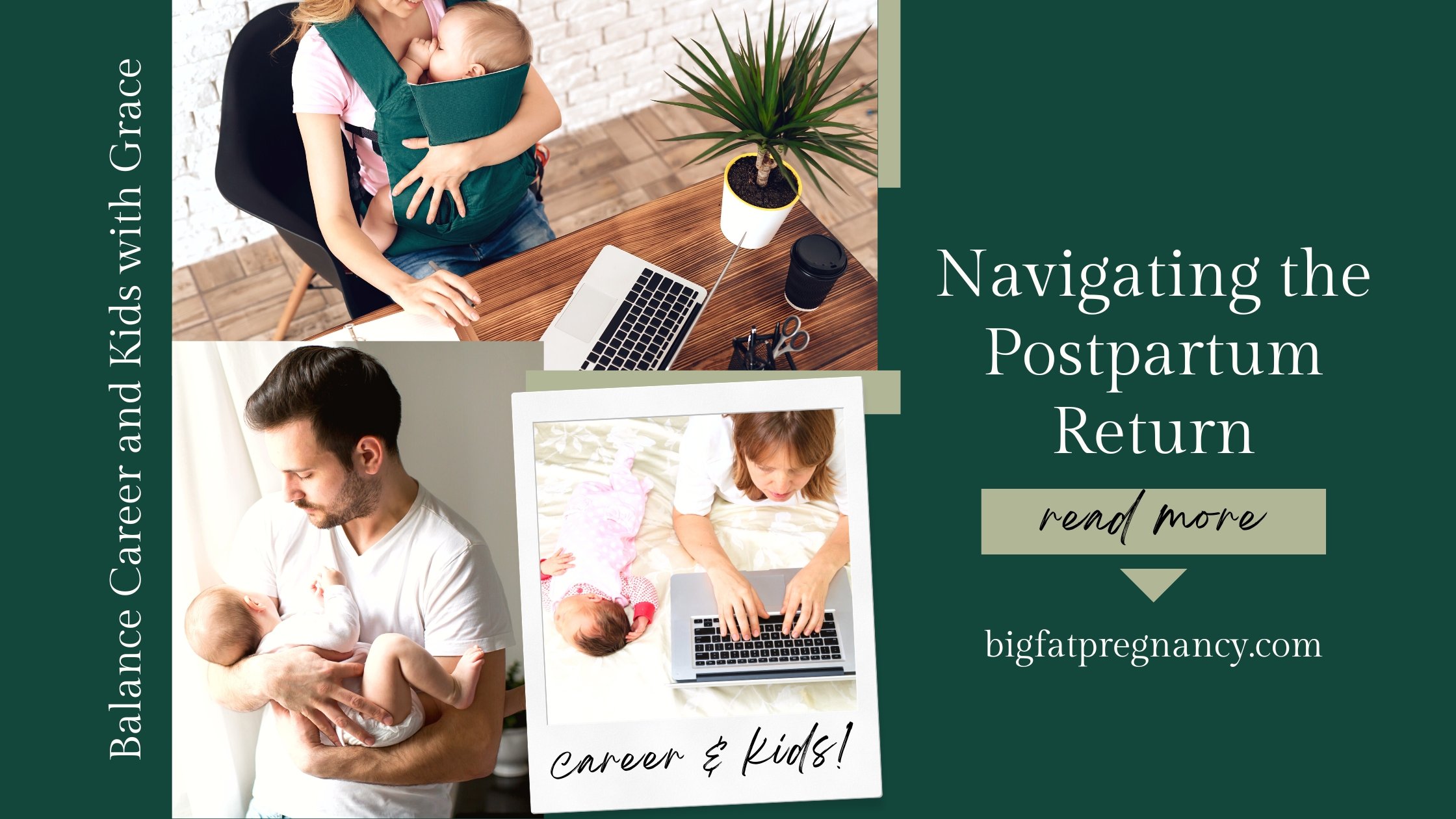 Navigating the Postpartum Return: Balance Career and Parenthood with Grace