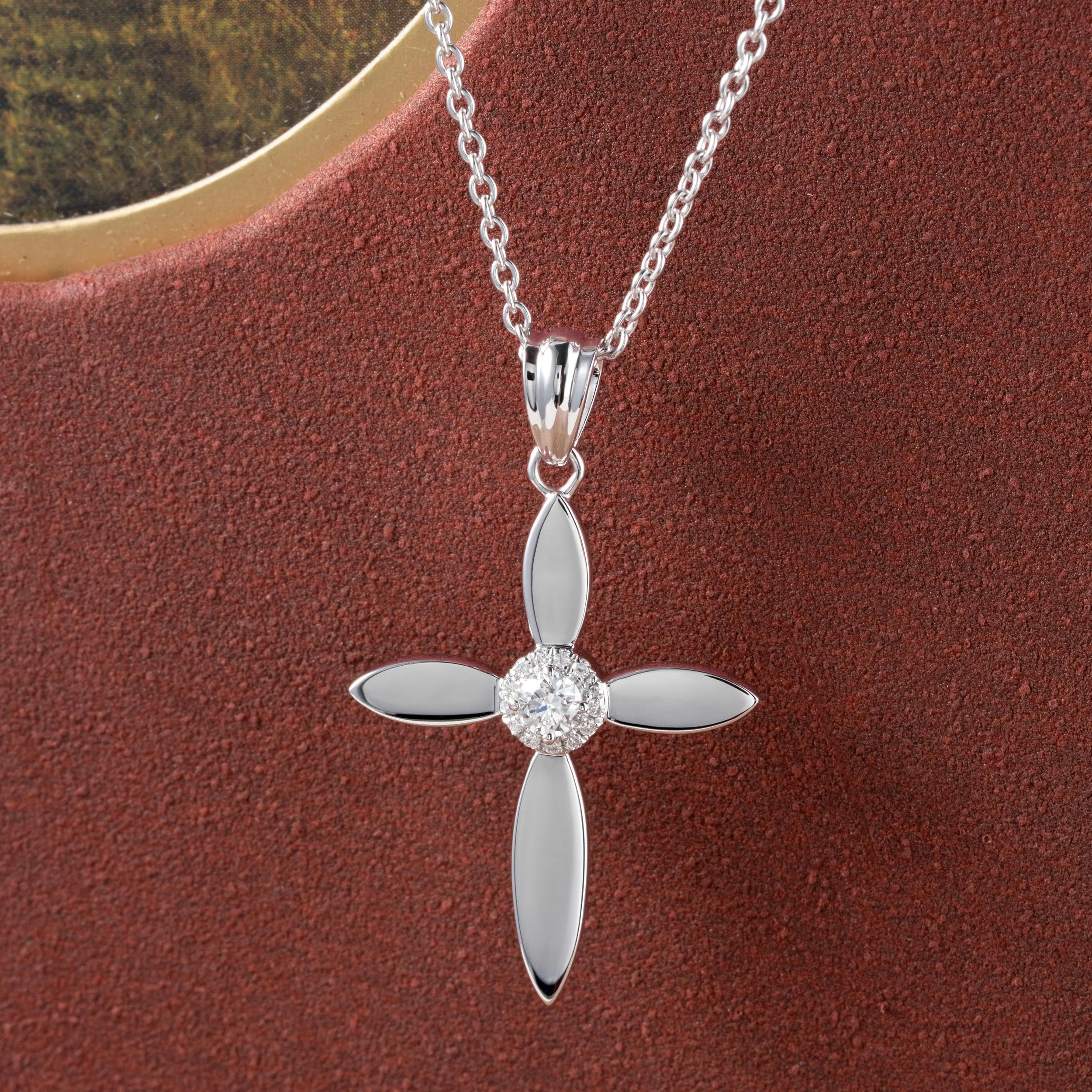 Pendentif en diamant commémoratif -- P3343