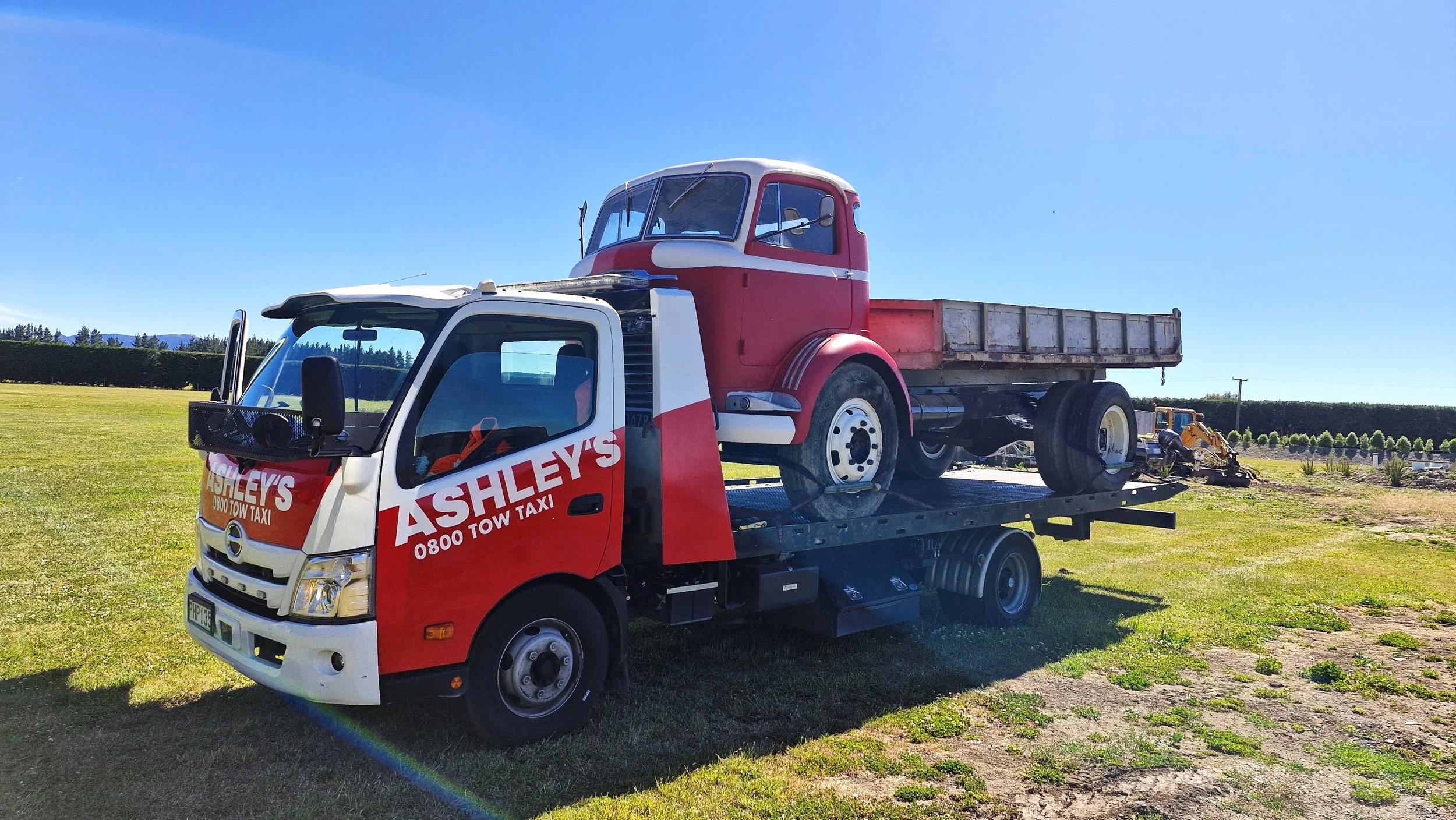 classic truck in North Canterbury