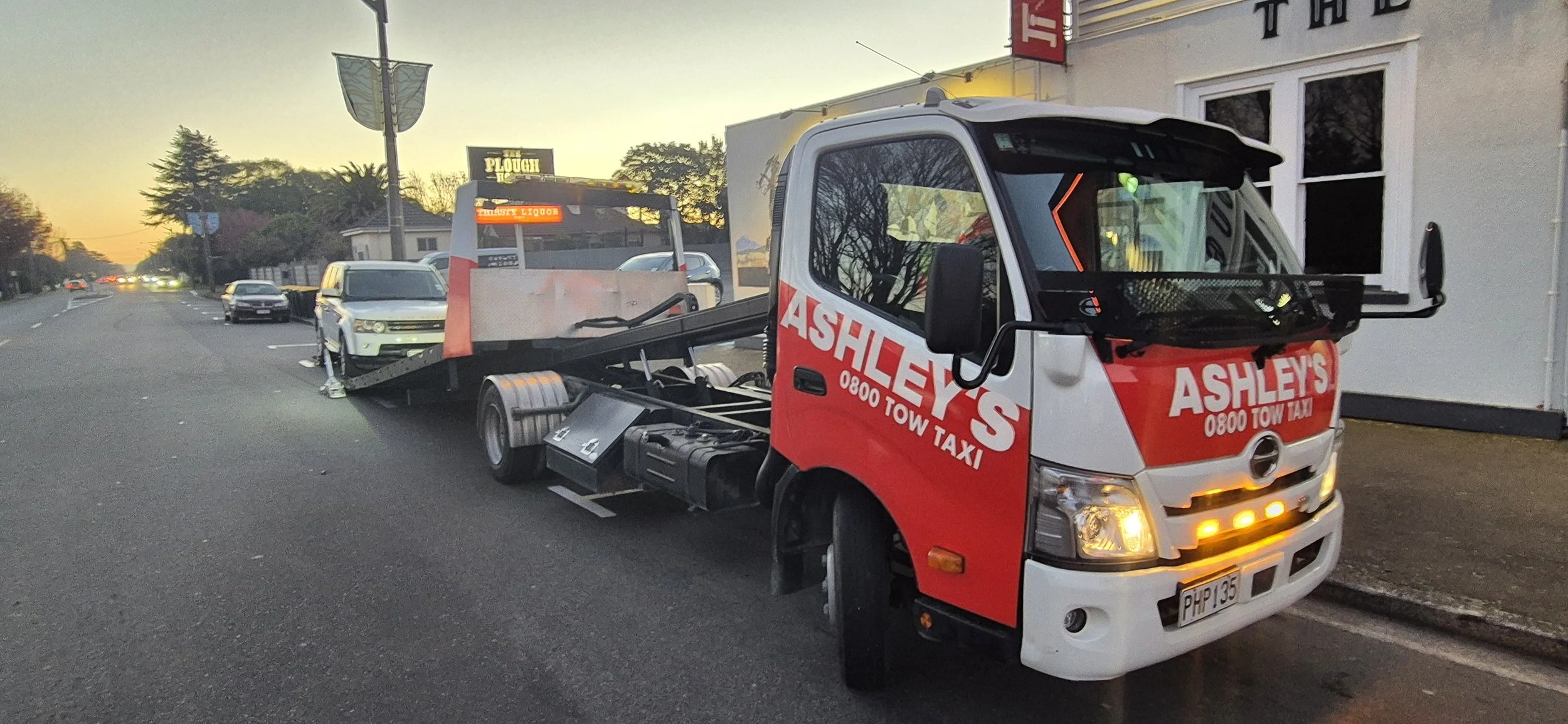 Car broken down in Christchurch towing to mechanic