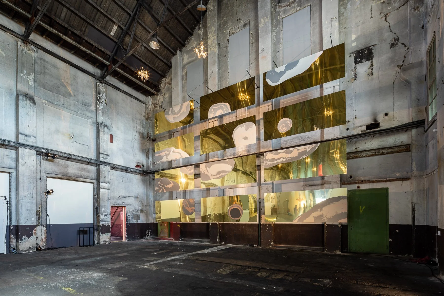 Between the sun and the Moon sideview