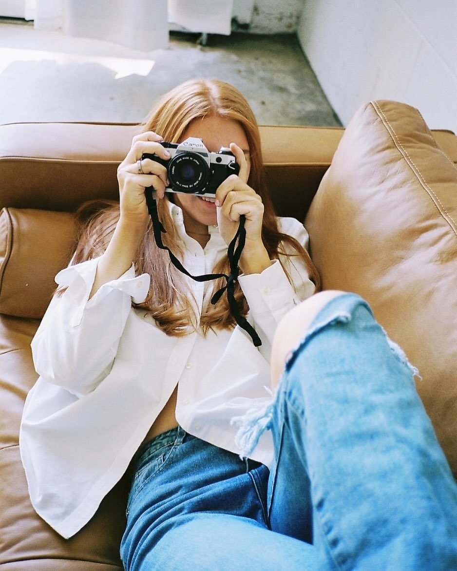 My sister on film a couple years back ✨ hope everyone is recovering well from their food comas today! 🦃