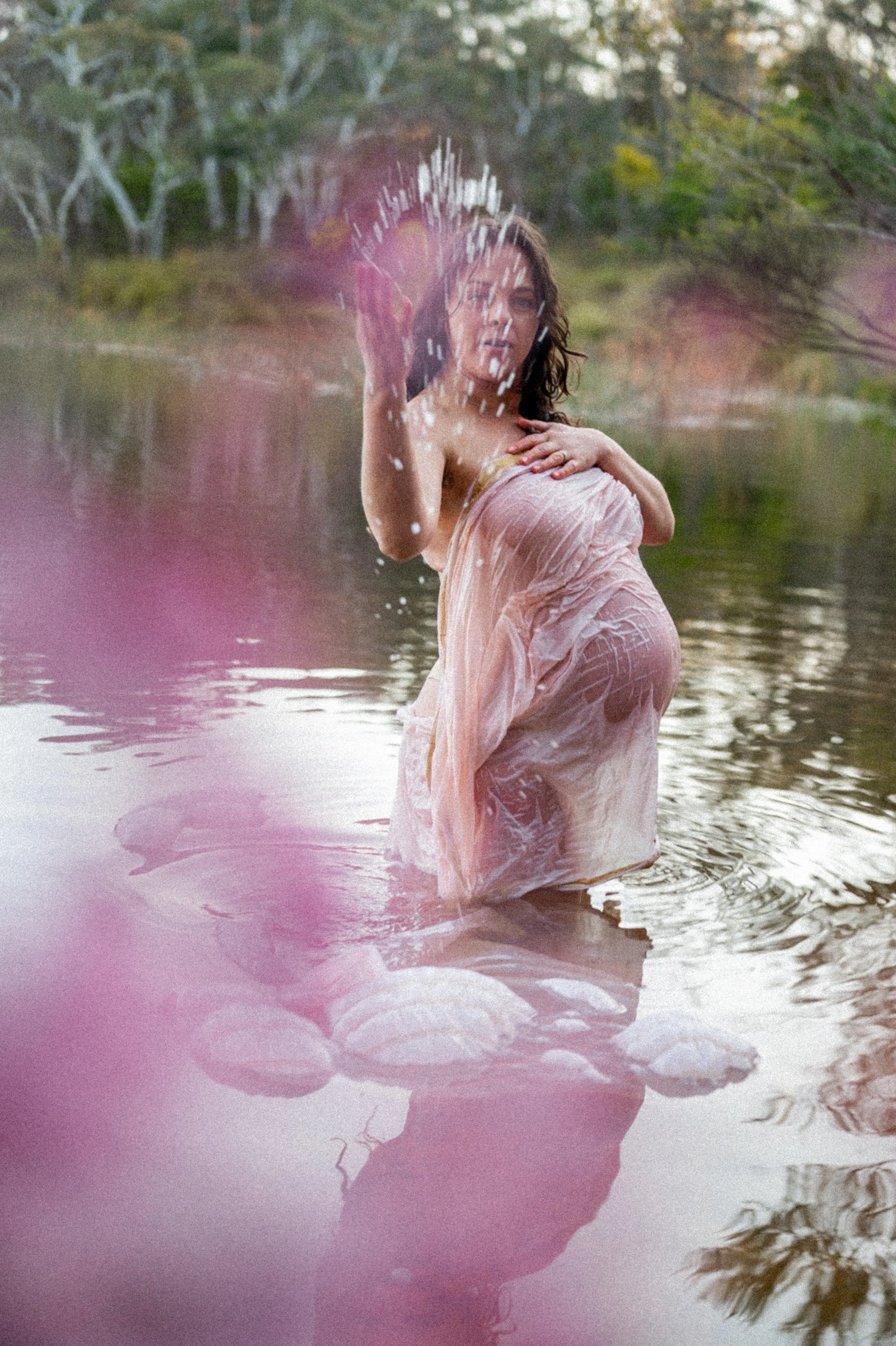Azari, Zane &amp; Moko | A Family and Maternity Session in Wentworth Falls