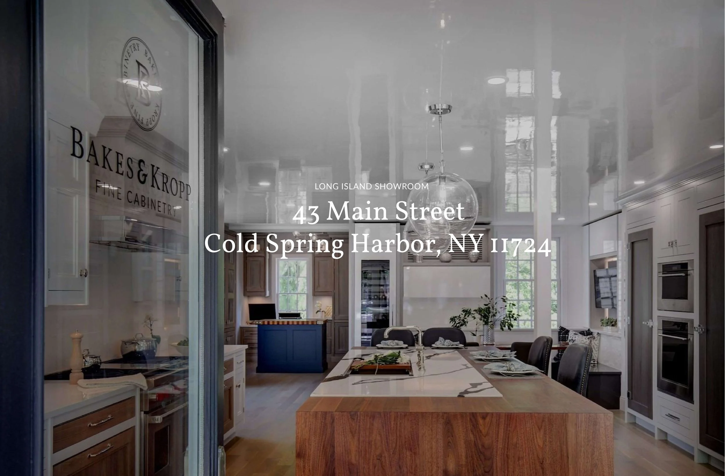 Luxury Kitchen in Long Island, NY — Bakes & Kropp Fine