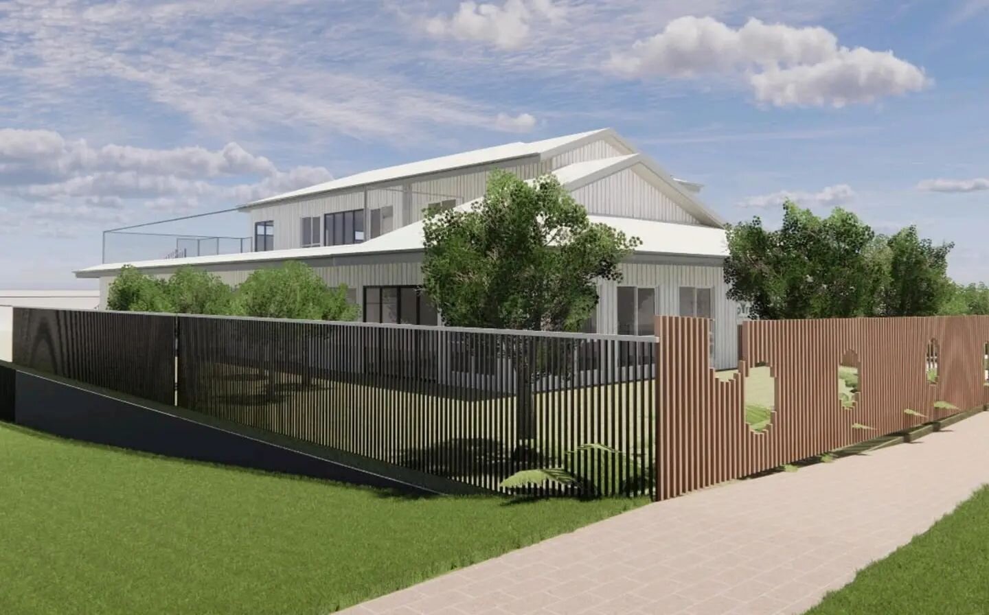This 98 place childcare centre has just received the support of Whitehorse City Council. 

Designed by The Ellis Group Architects the architecture is responsive to the prevailing architecture in the street, whilst taking full advantage of the interfa
