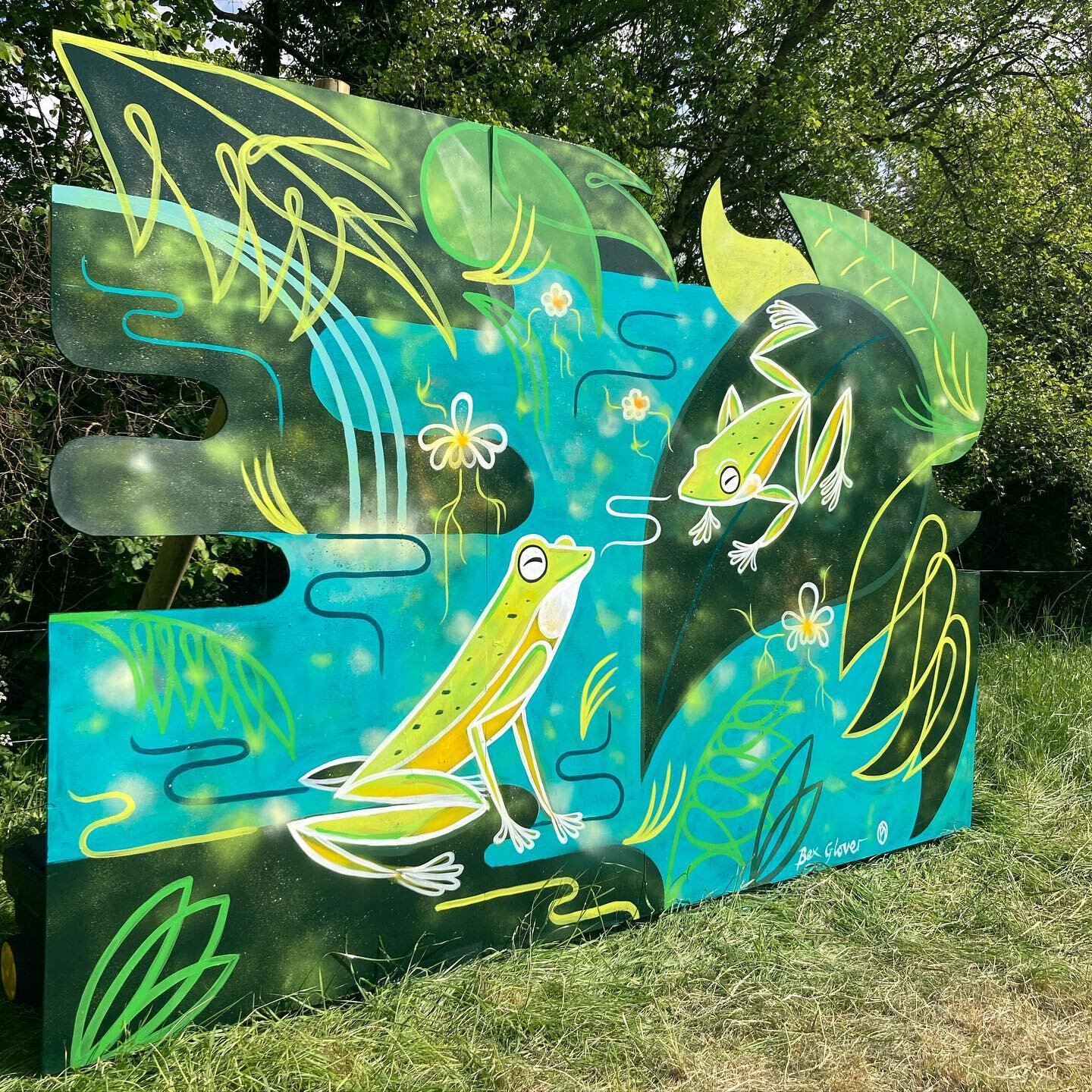 Such a nice weekend painting at @wildplaceproject with @upfest and a lovely bunch of artists!

8 giant murals have been painted in preparation for the &ldquo;SpringFest&rdquo; event over the May half term, where you can wander around Tower meadow and