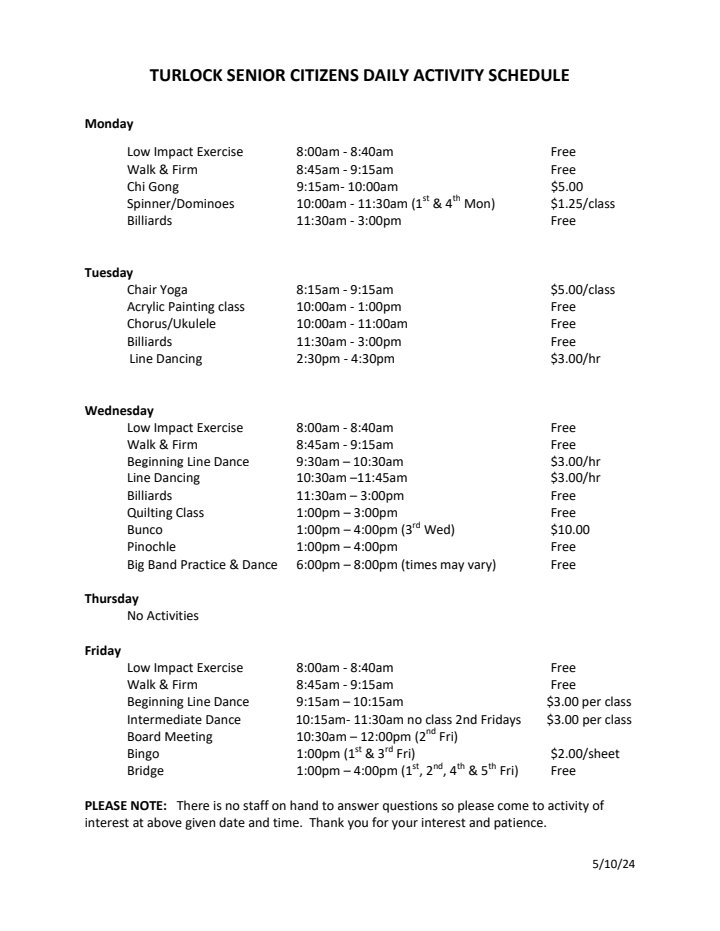 Schedule 5 10 States Schedule 5 10 States