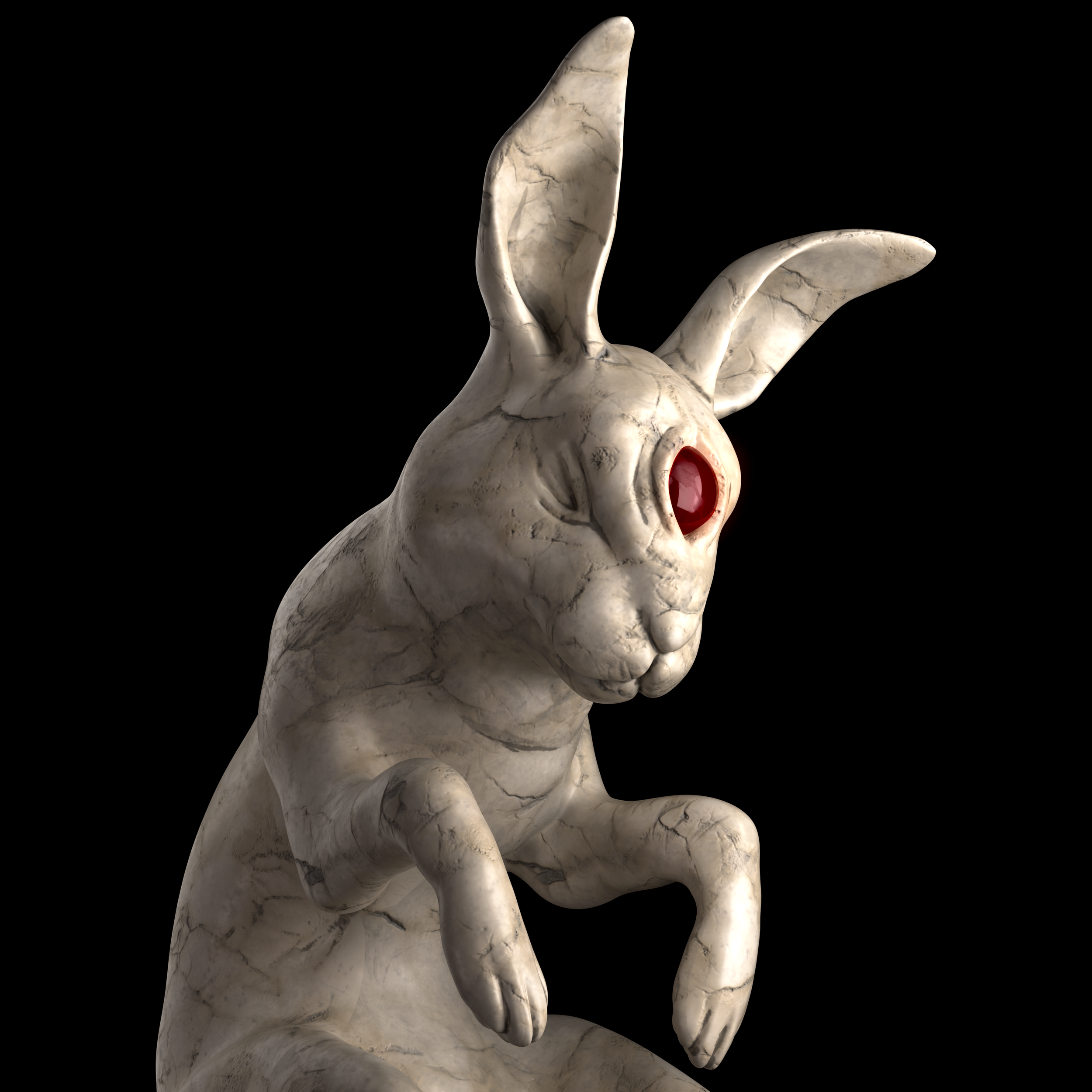 Sculptober 2026 - Cyclops Rabbit