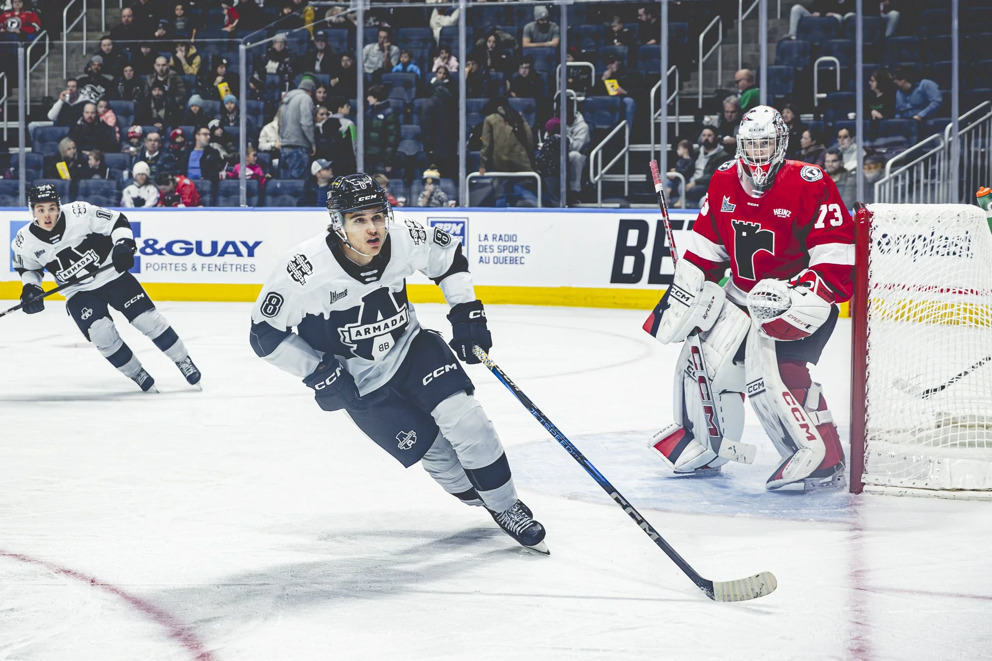 Match Armada contre les Remparts de la LHJMQ