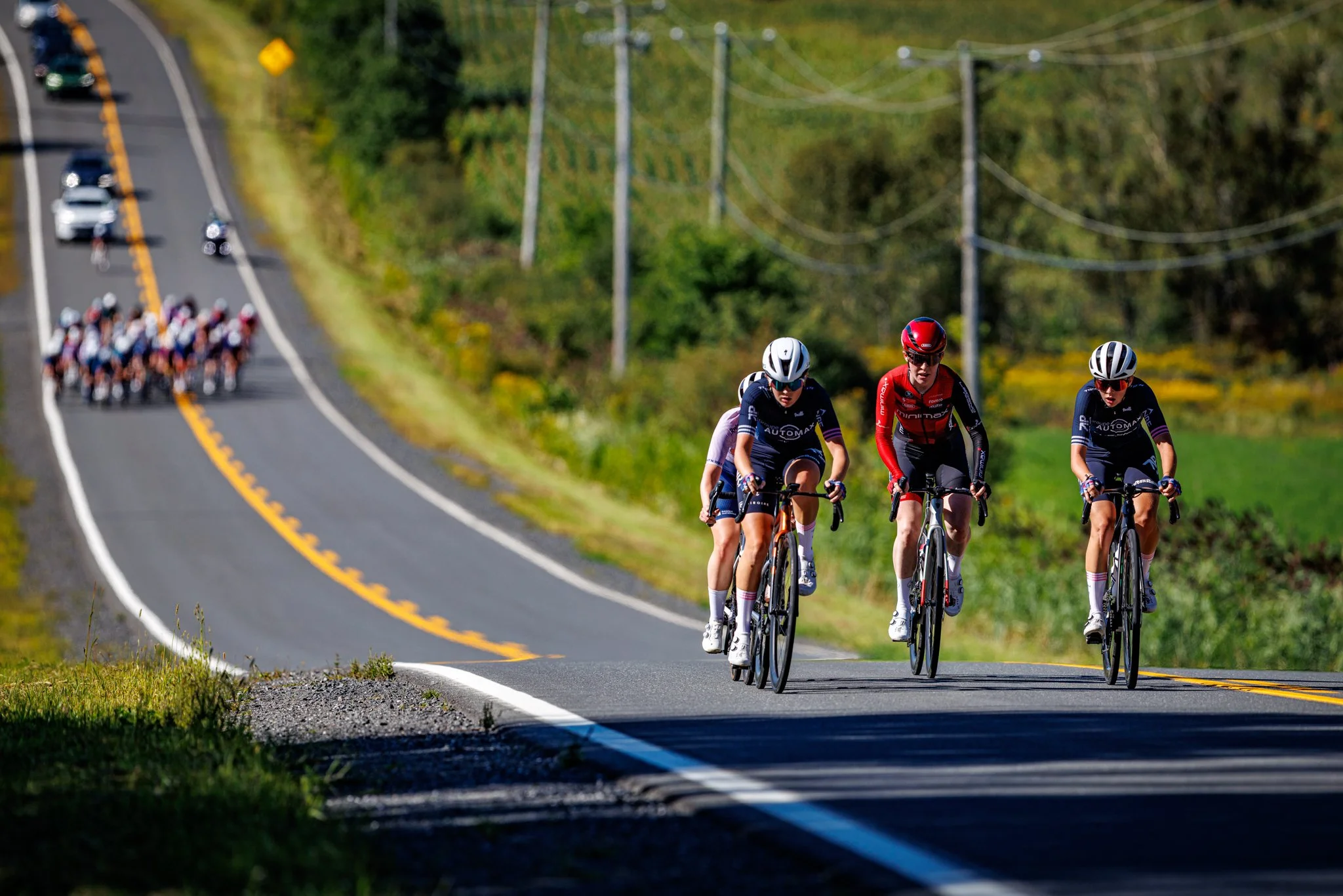 Échappé lors du Championnat québécois de cyclisme sur route 2026