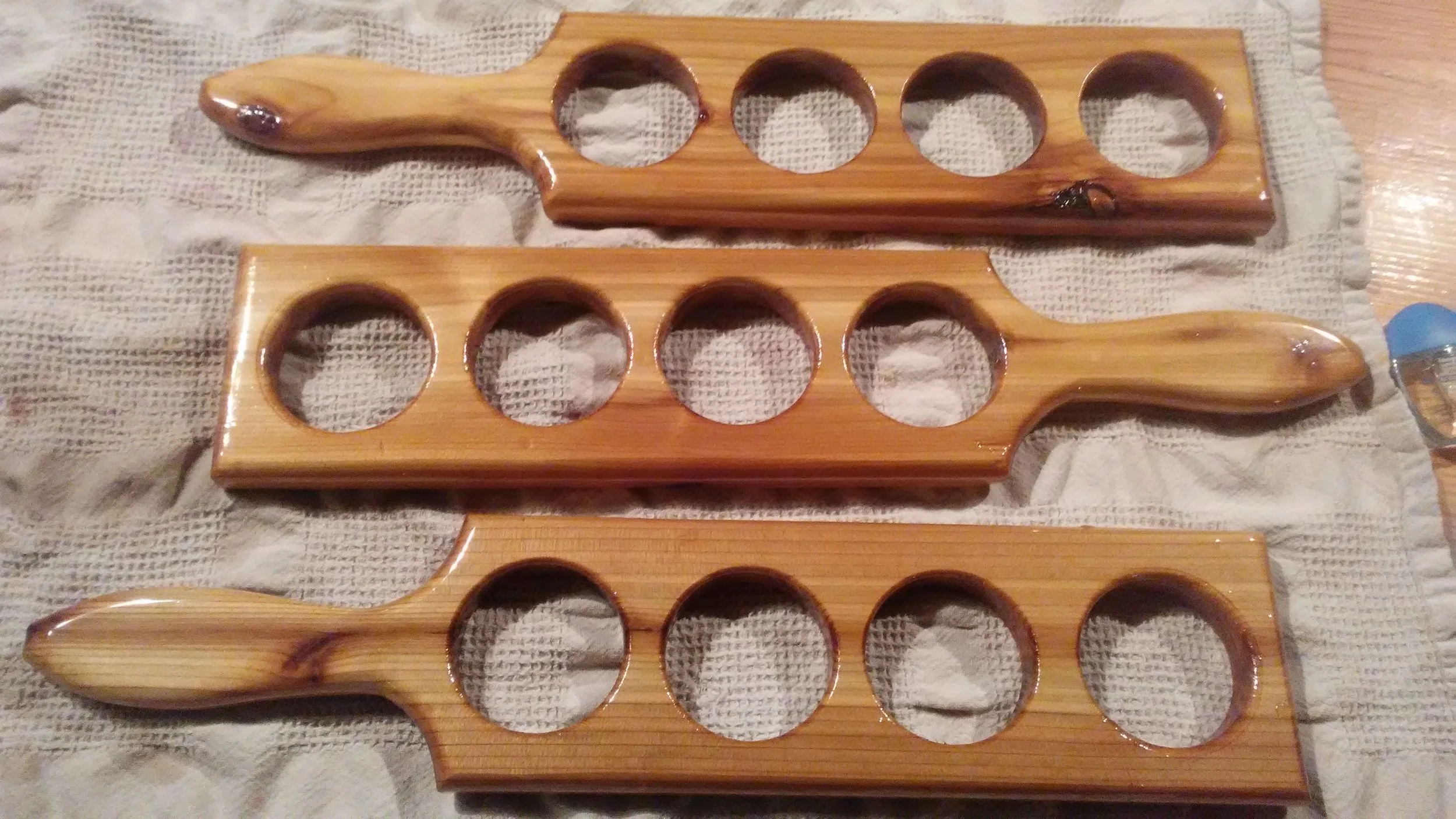 Beer Flight Racks