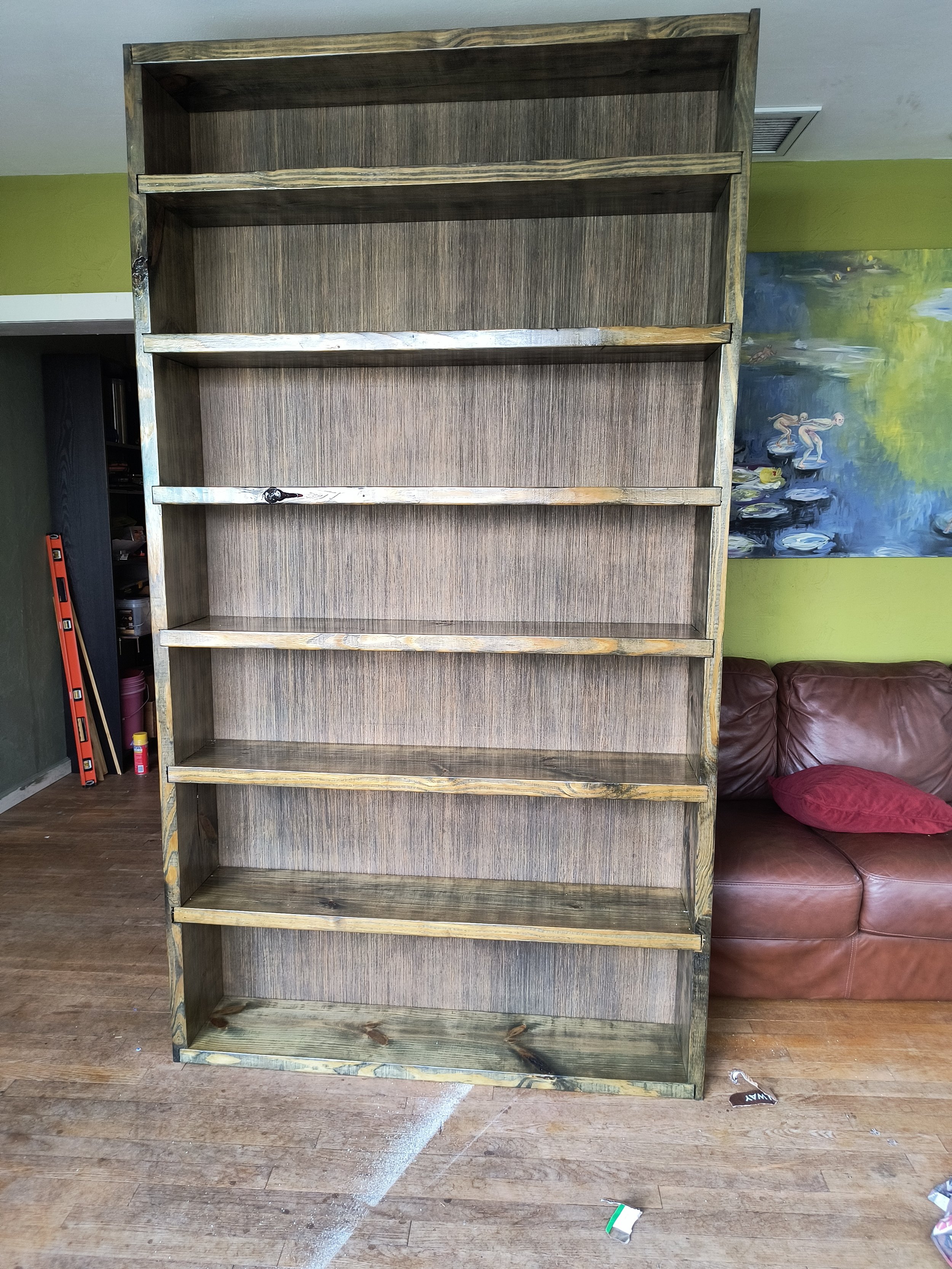 Custom shelving unit