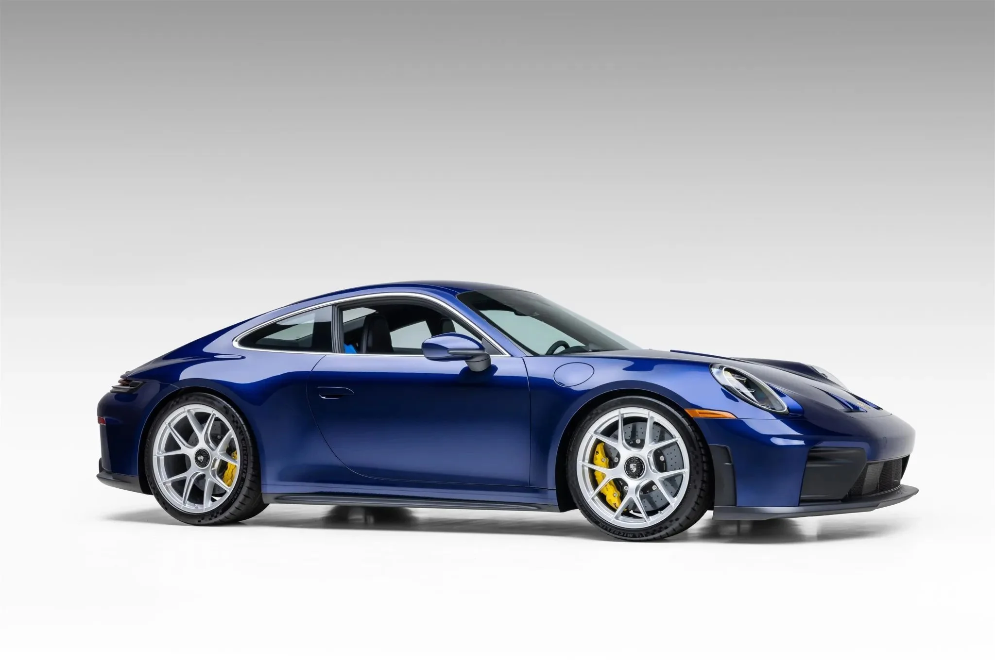 A 2026 Porsche 911 GT3 Touring—Finished Gentian Blue Metallic Is Up For Auction