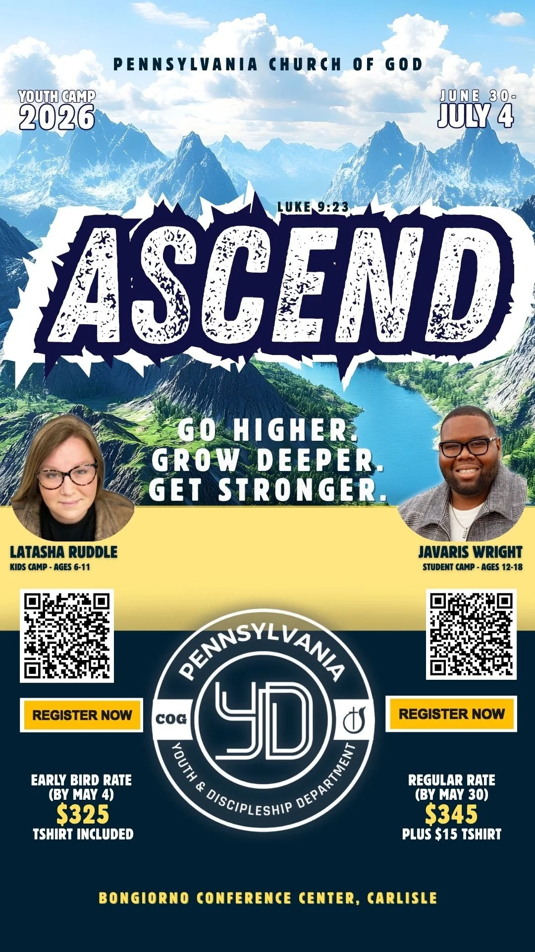 Youth Camp 2026 Ascend 