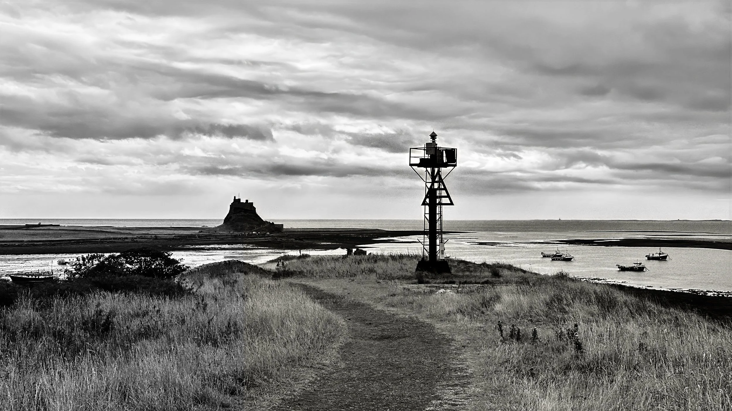 Lindisfarne Castle & Harbour  - August 2025