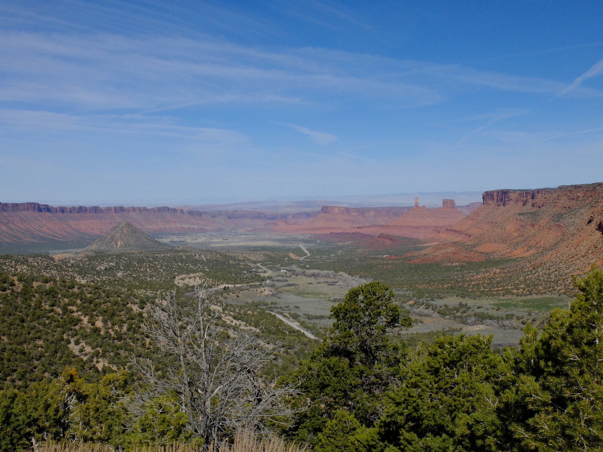 Grandstaff Canyon from the La Sal Mountain Loop | 22 March 2024