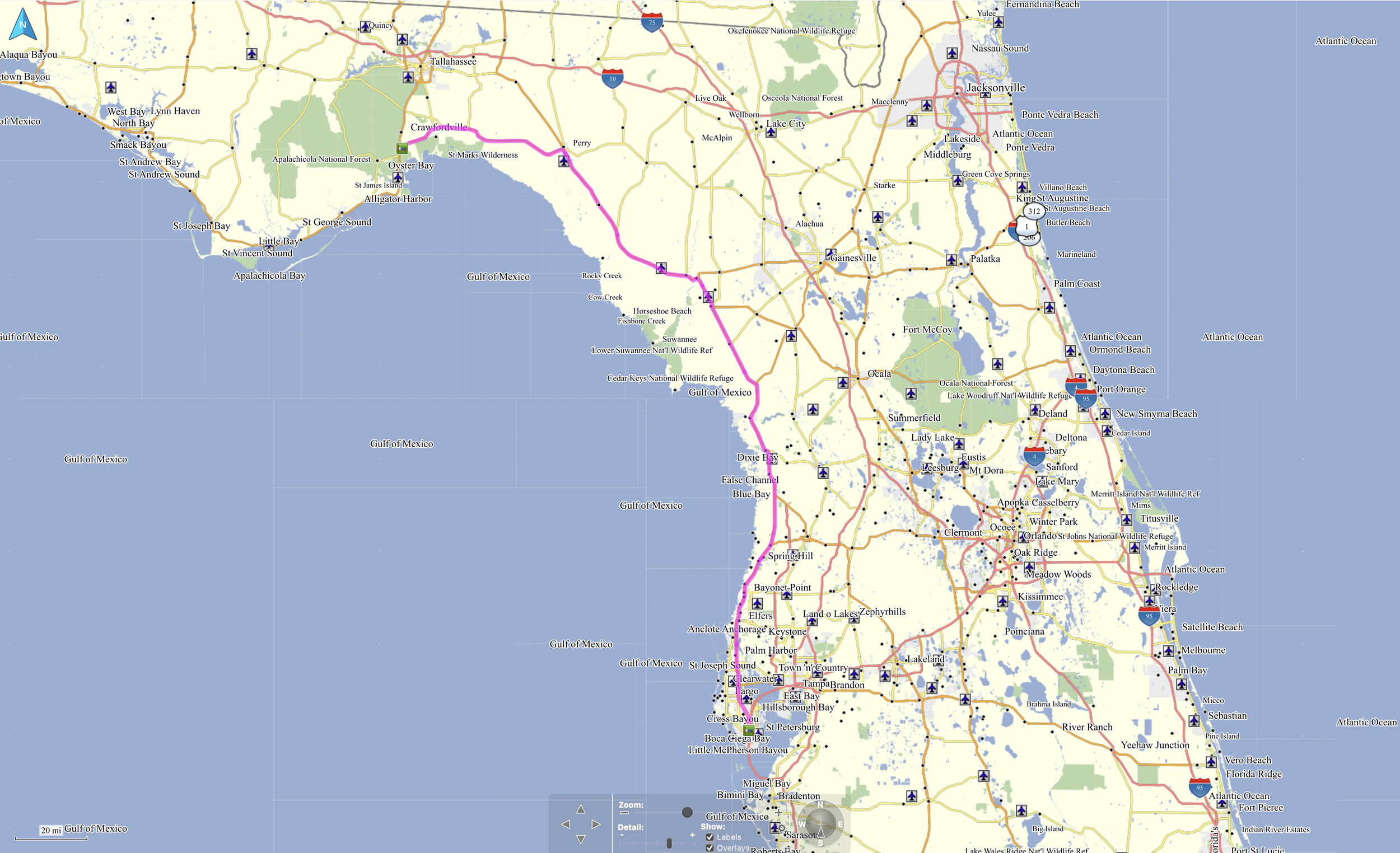 St. Petersburg - Crawfordville