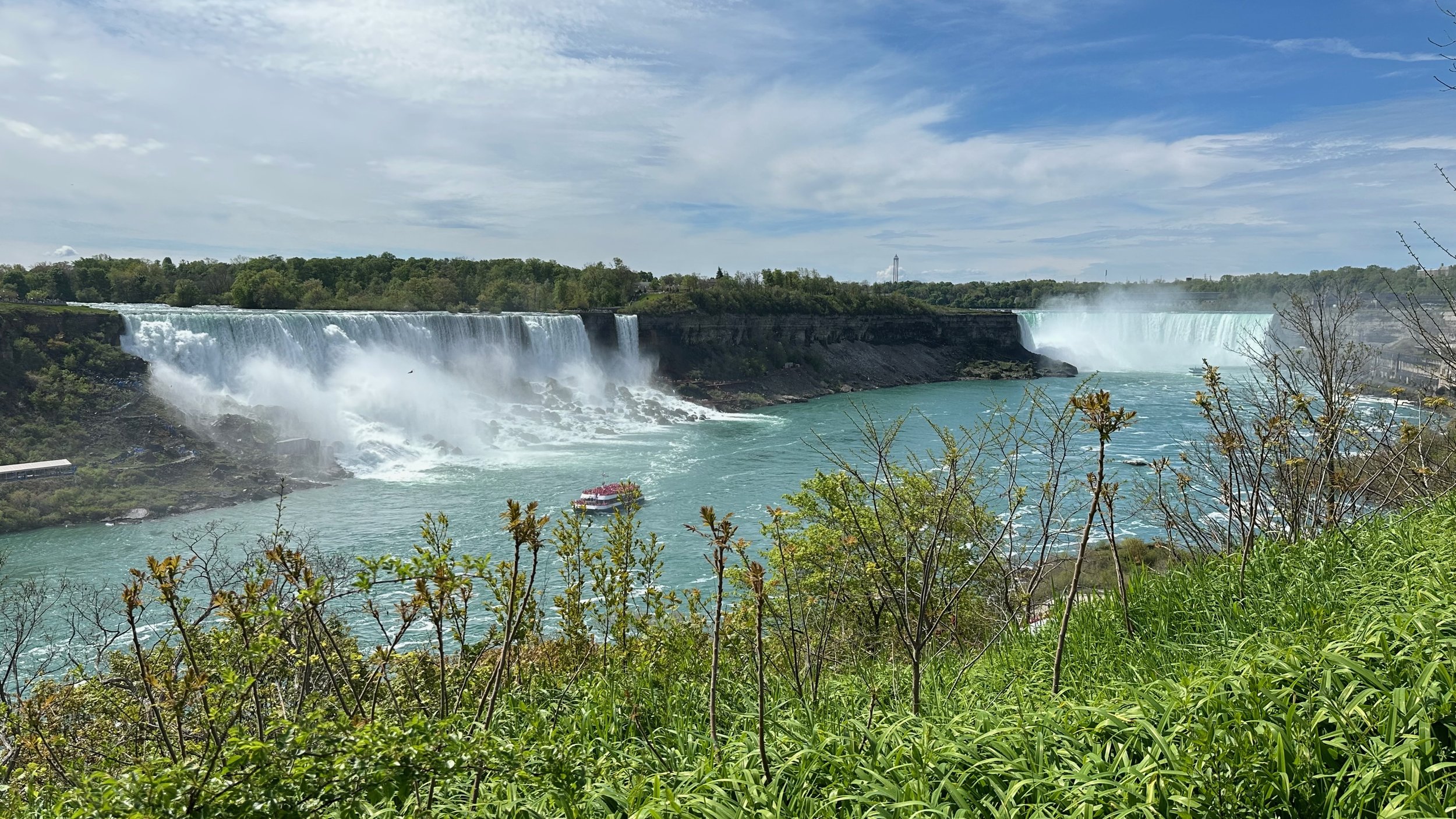 US & Canadian Falls from Victoria State Park | 09 May 2024