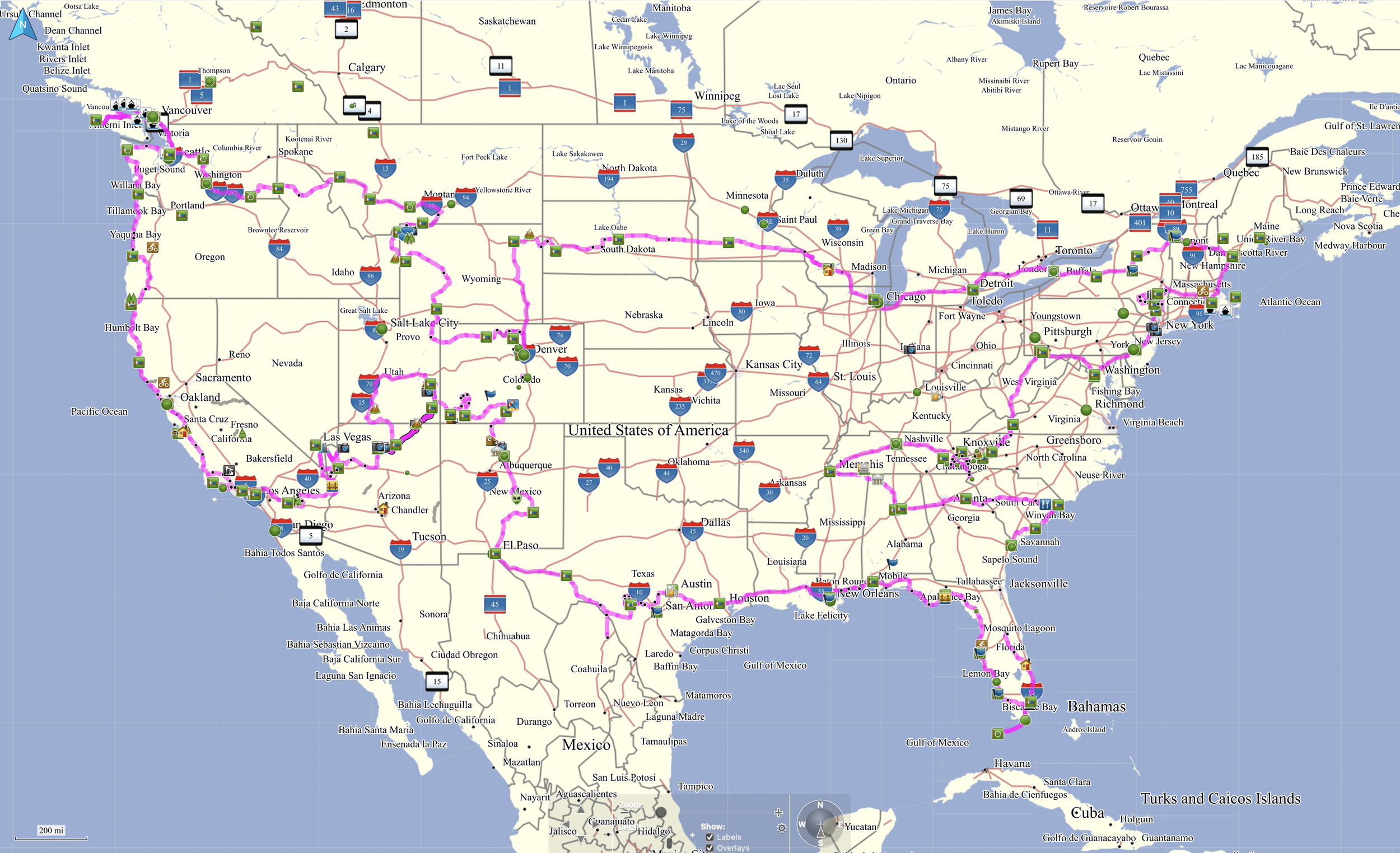 The Ultimate North American Motorcycle Tour