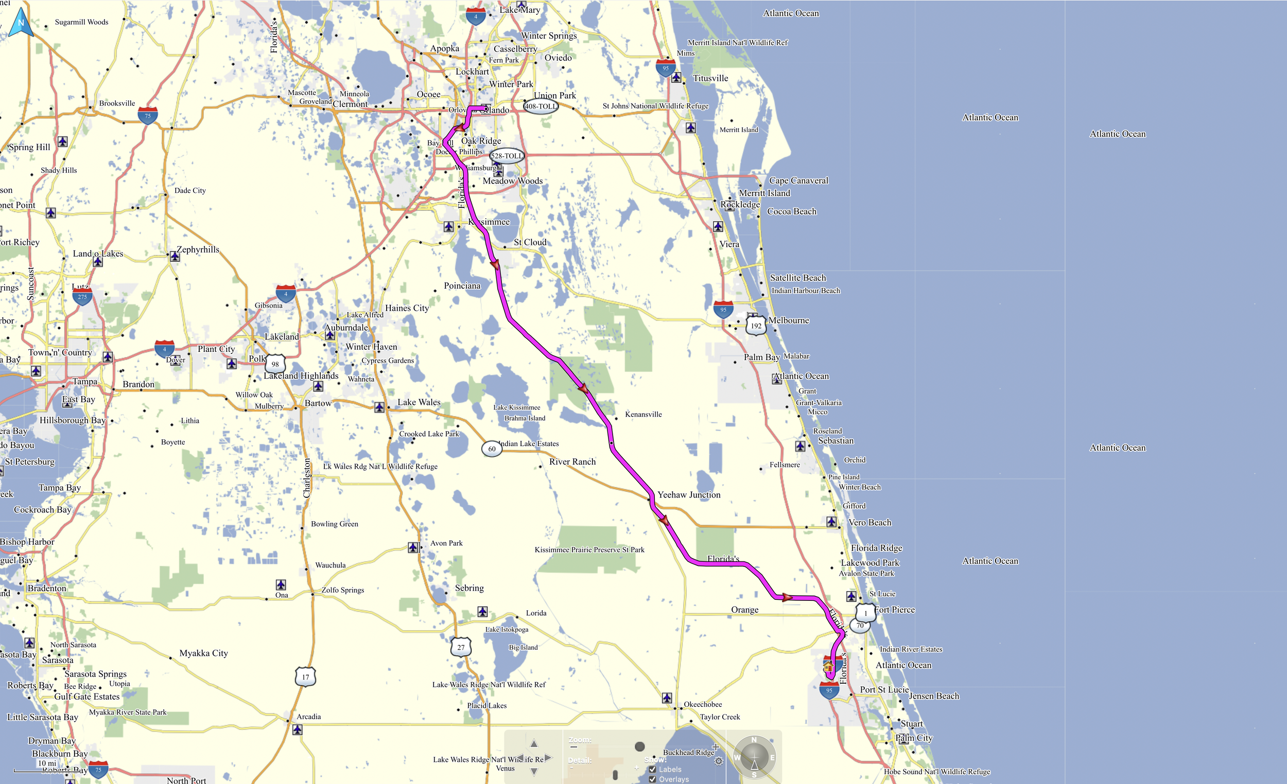 Orlando - Port Saint Lucie