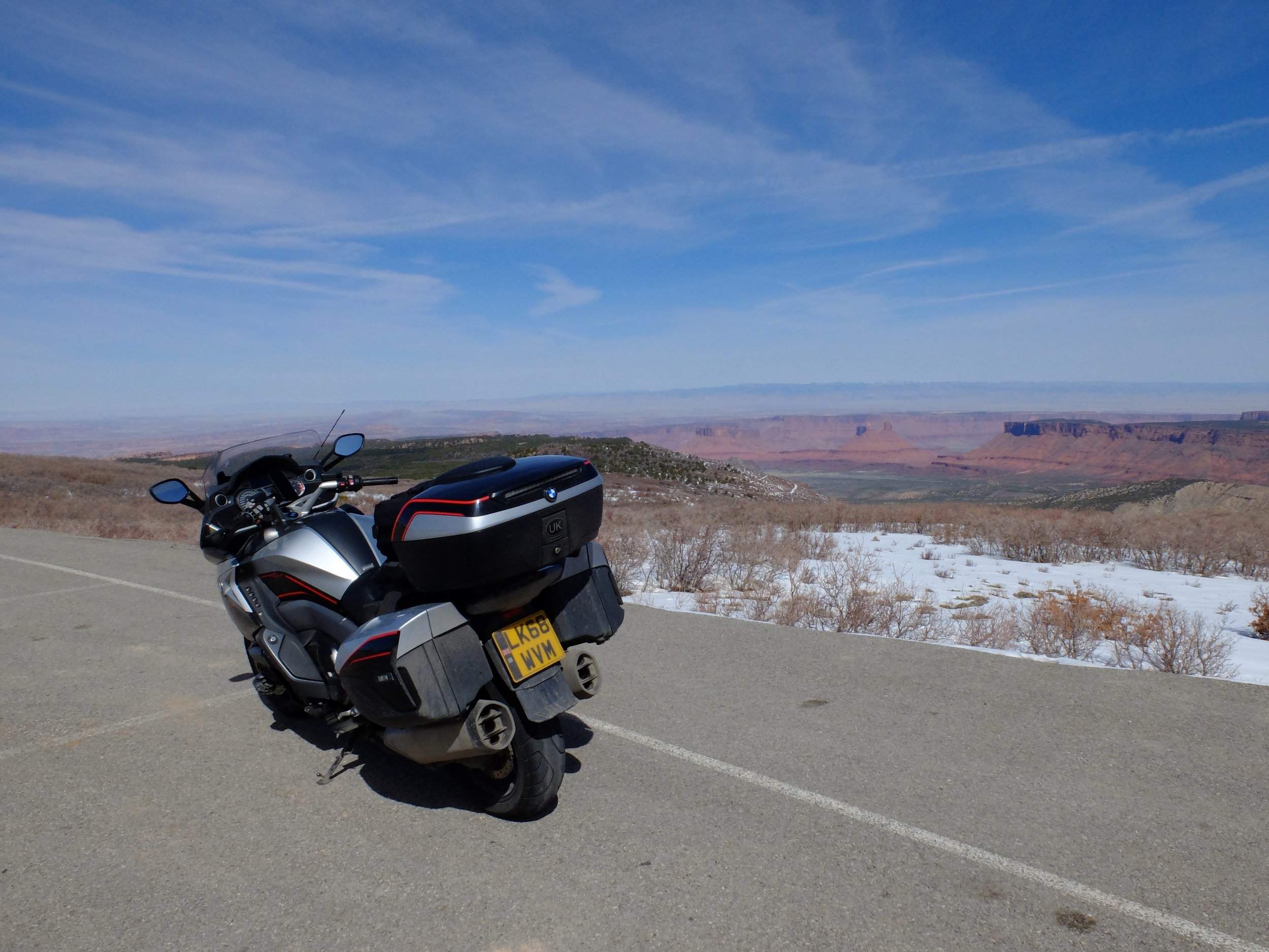 Grandstaff Canyon from the La Sal Mountain Loop | 22 March 2024