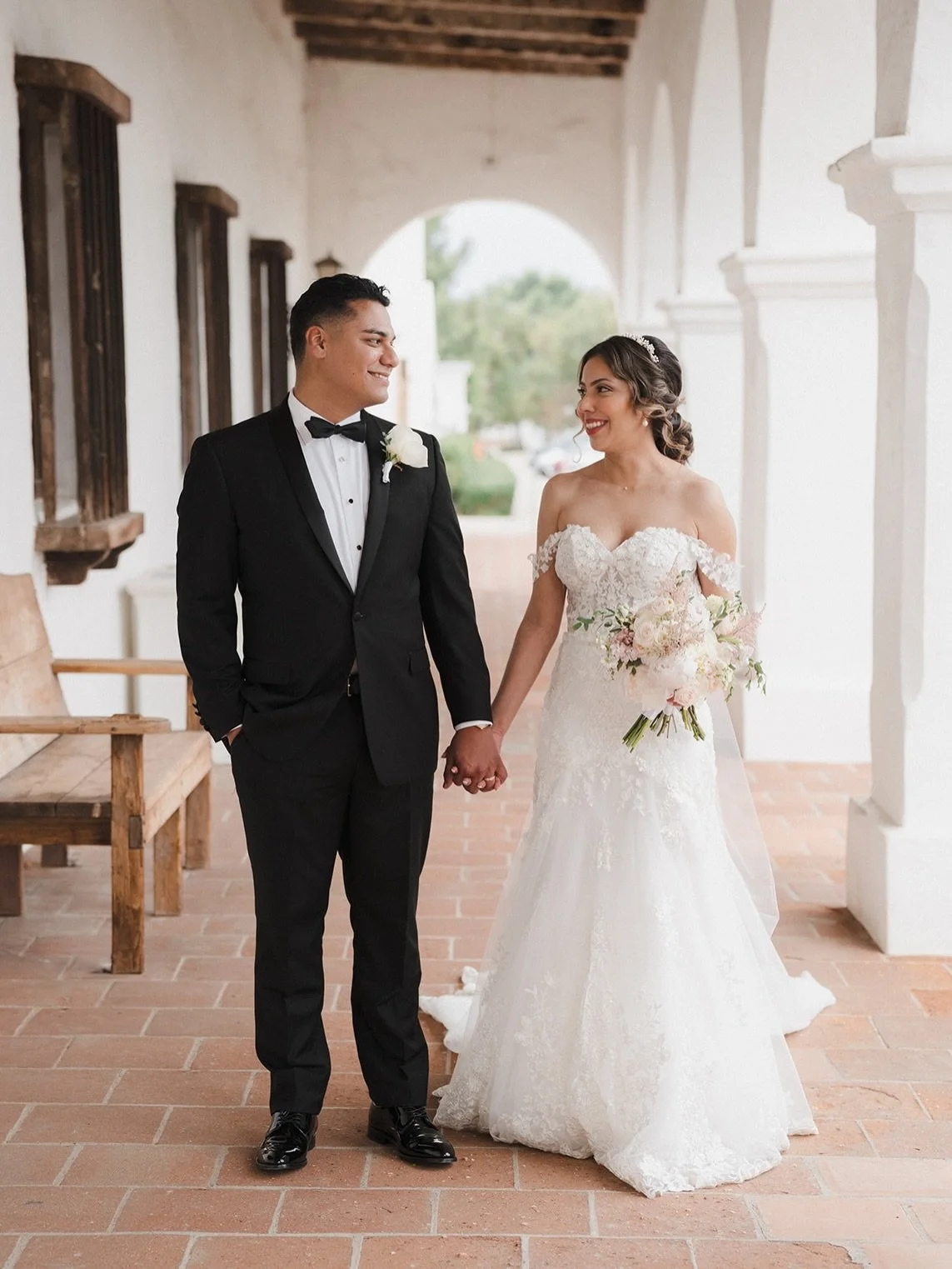 One of my favorite things about this job is getting a front-row seat to the beginning of so many beautiful love stories.

On their wedding day, we worked together to create a bridal look that felt completely like her&mdash;elevated, timeless, and uni