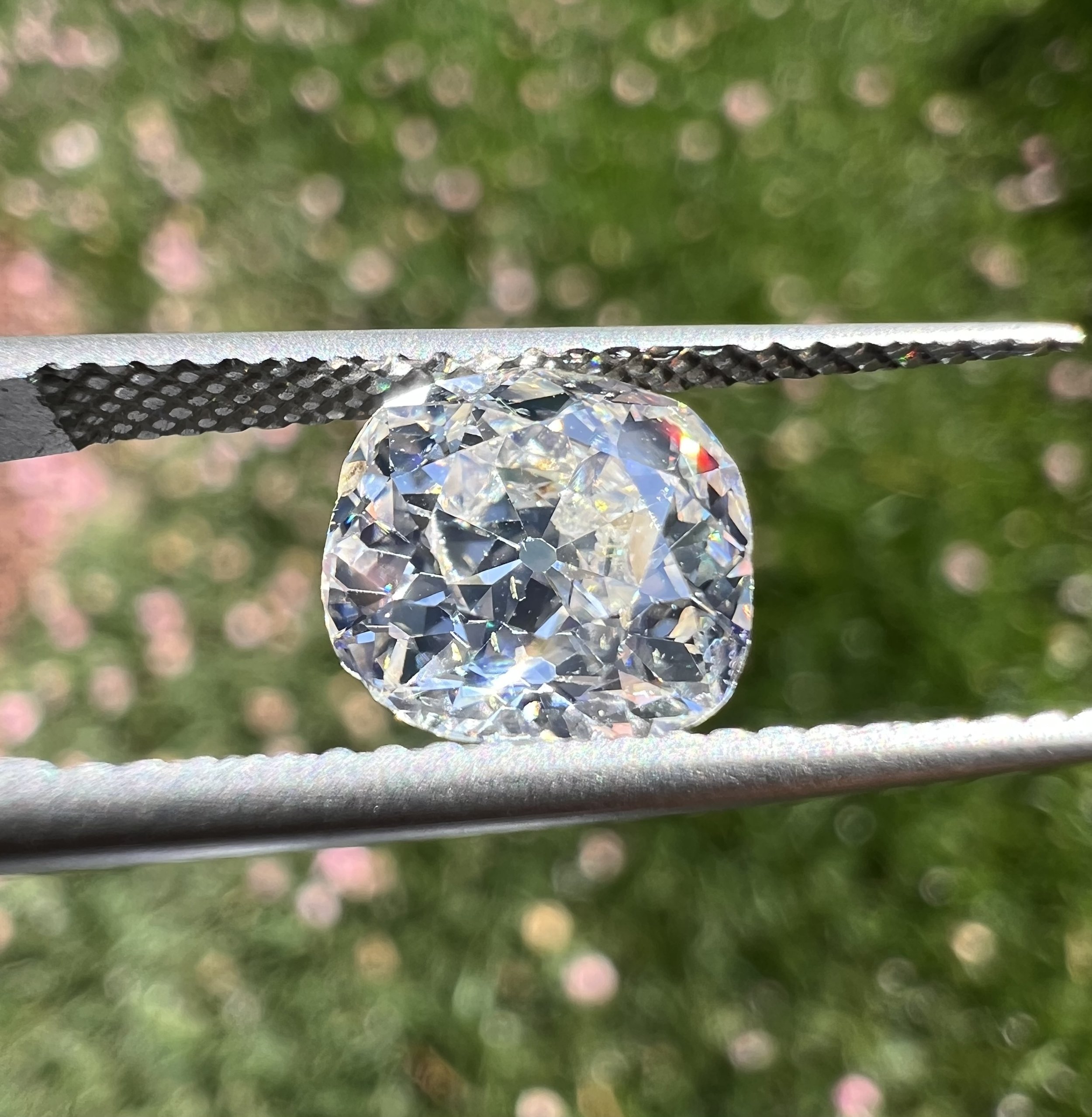 1.84ct J/Si2 Old Mine Cut Diamond 