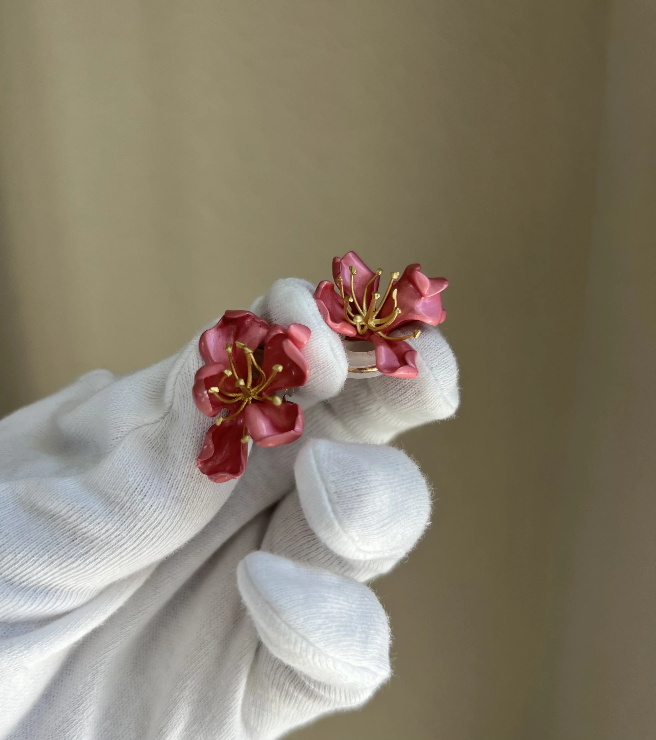 JAR Paris Almond Blossom Earrings