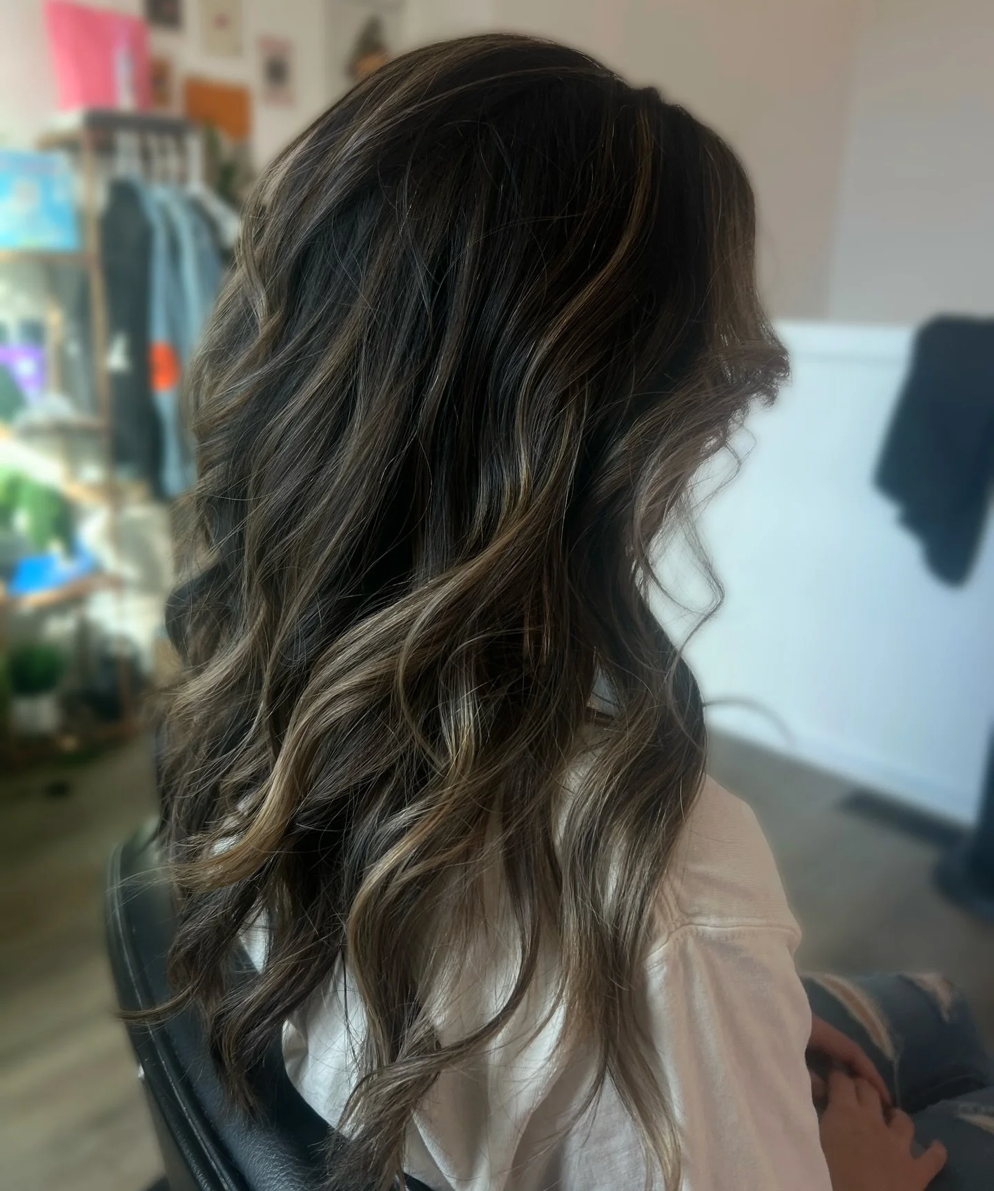 the works&hellip;. highs lows &amp; everything in between to go darker for fall/winter! (swipe for before)
.
.
#denverhair #denverhairstylist #coloradolivedincolor #coloradolivedincolorspeciailaist #westminsterhairsalon #westminsterhairstylist #hairt