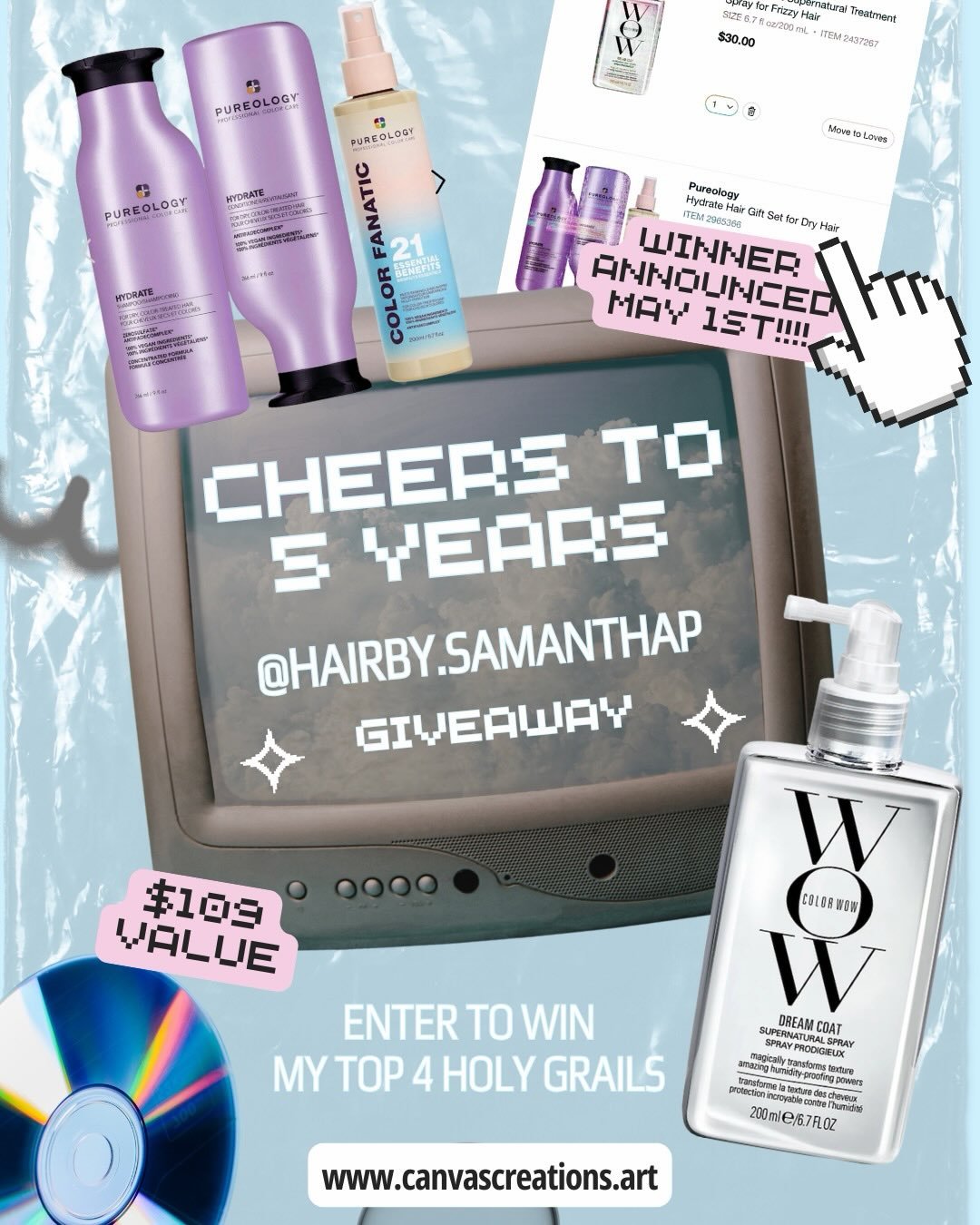 CHEERS TO 5 YEARS🪩💫💗🎨

From cosmetology school &mdash; my first apprenticeship &mdash; to my first suite &mdash; to now working from my home studio&hellip;. I specialize in bridal &amp; lived in hair color and adding a new venture hosting worksho