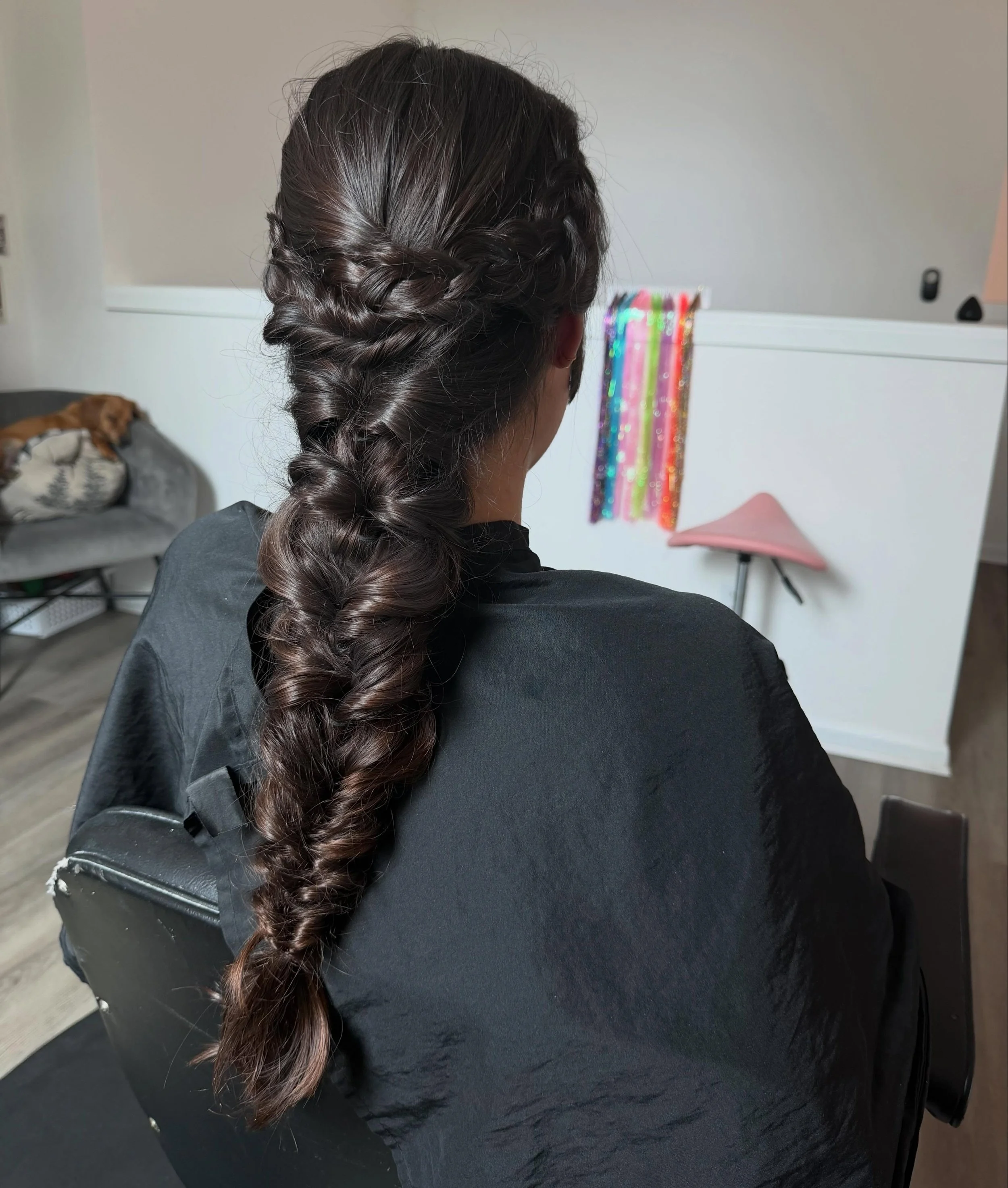 me 🤝 a boho bridal updo
.
.
#denverbridalhair #coloradobridalstylist #bohobridestyle #coloradoweddingvendor #coloradobridalspecialist