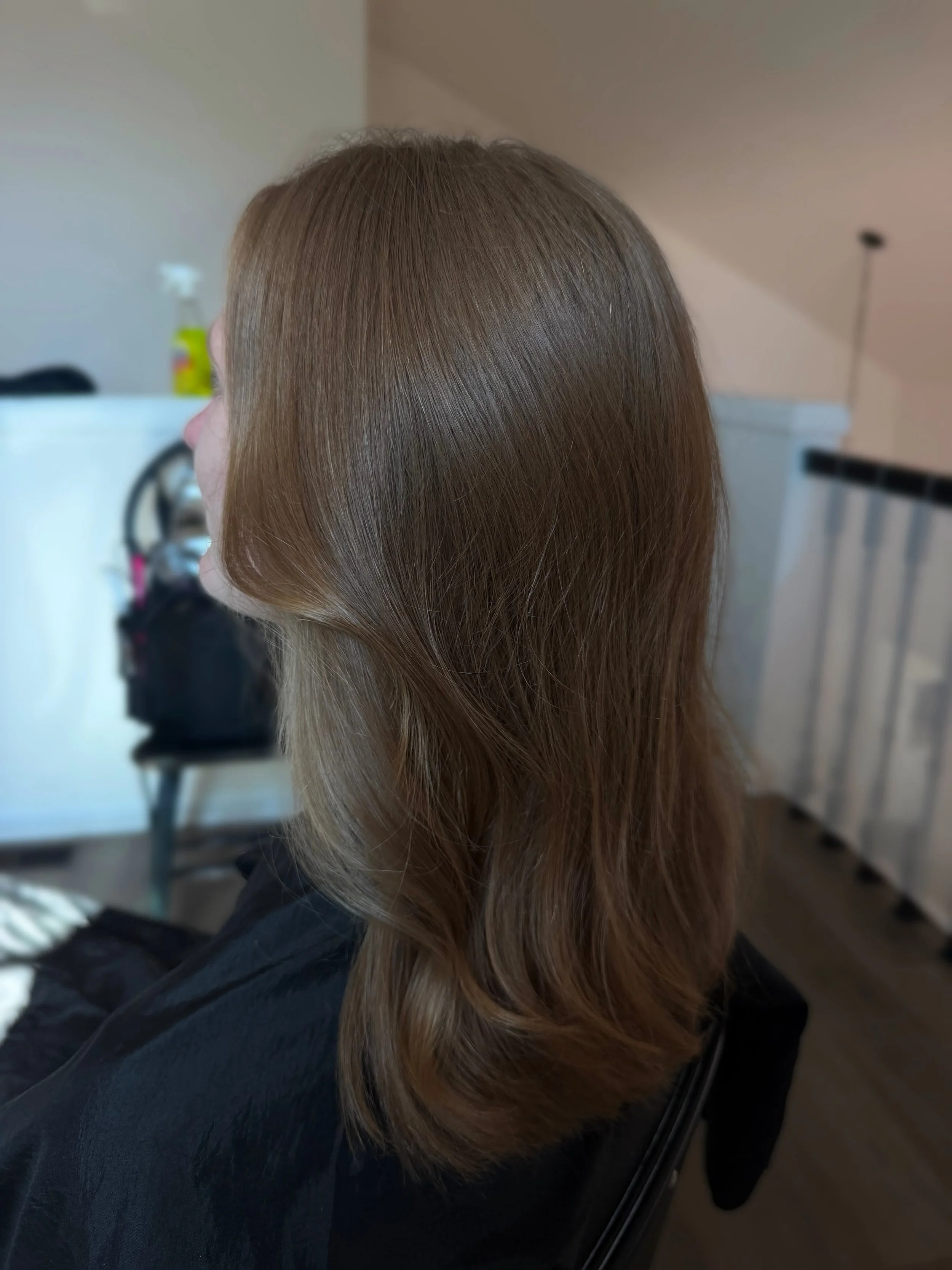 Just a little shaping ✂️ 
.

#denverhairstylist #westminsterhairstylist #haircut #finehairstyles