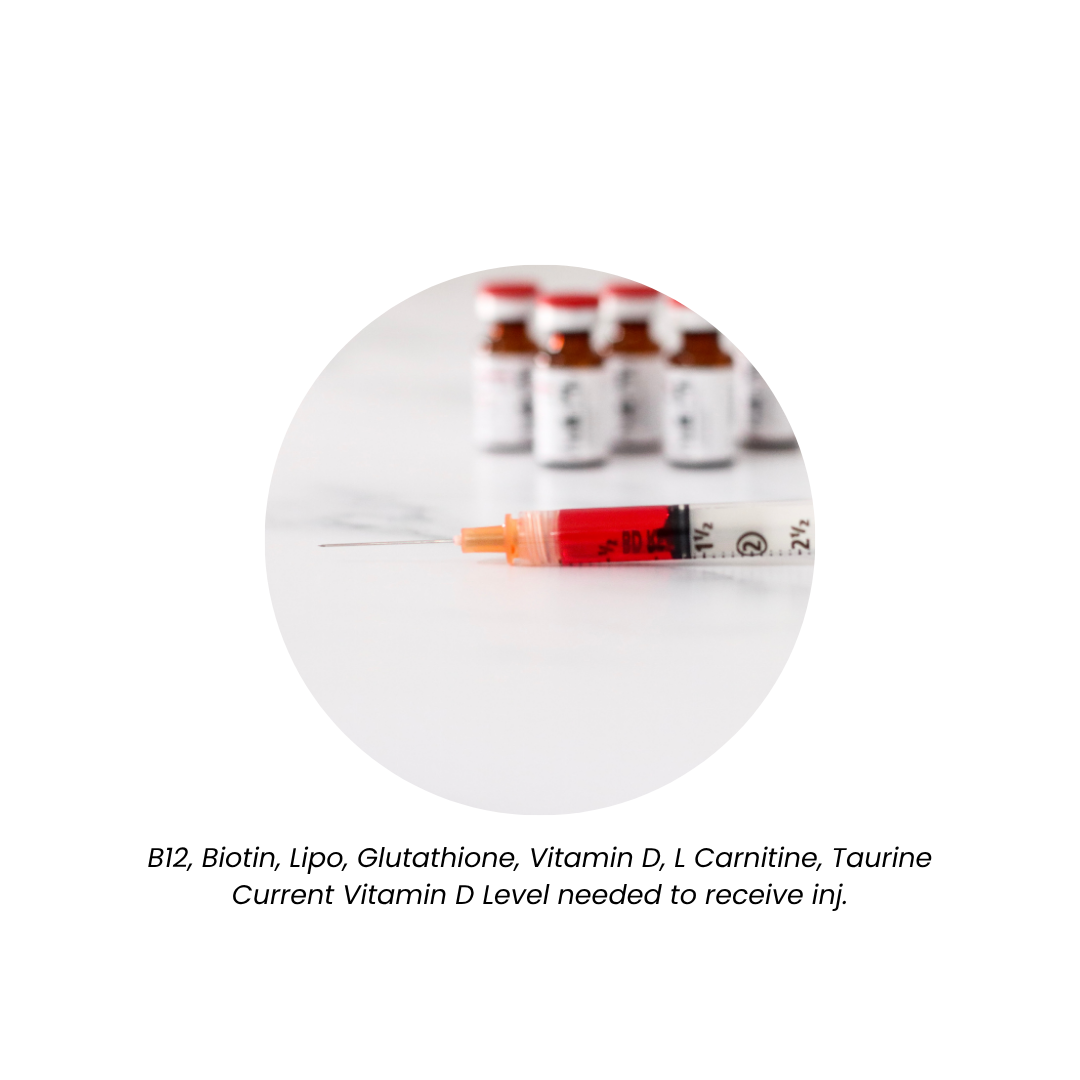 syringe with B12 Vitamin