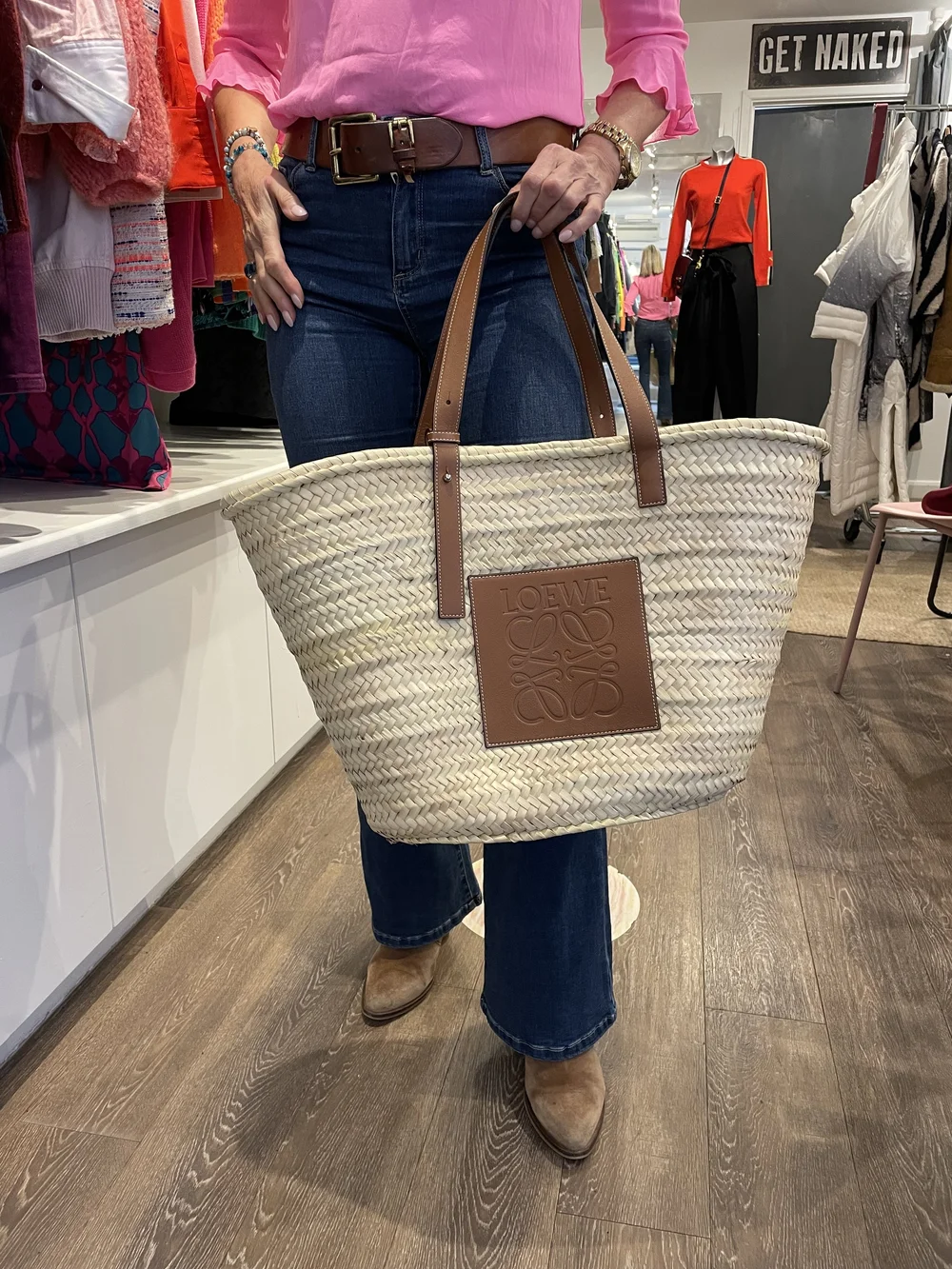 Loewe Large Basket Tote Bag — ENCORE