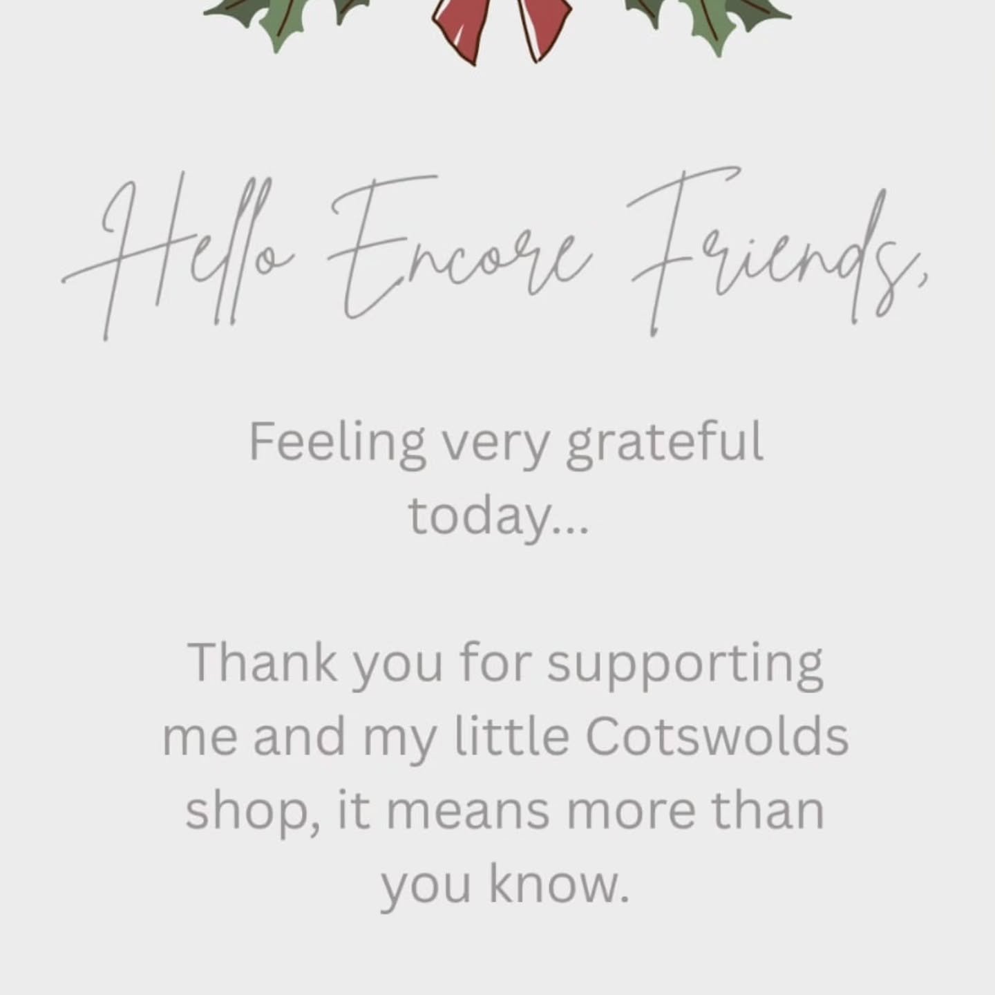 Wishing you all the most wonderful Christmas, and wishing you all good health, love, happiness &amp; peace in 2026.
With love..
Linda.
Xxxx