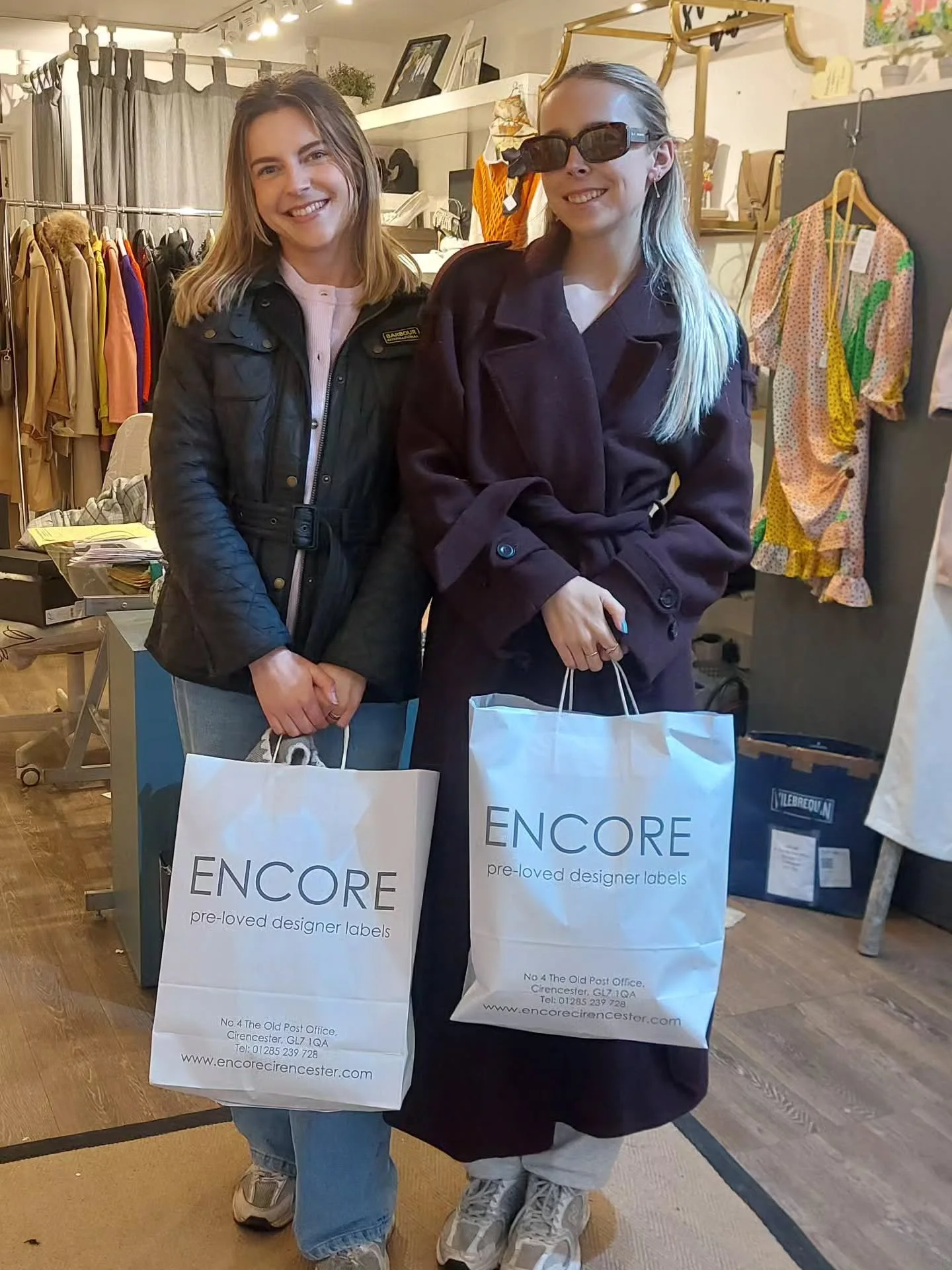 Girls out shopping...Thank you Lily &amp; Mel....