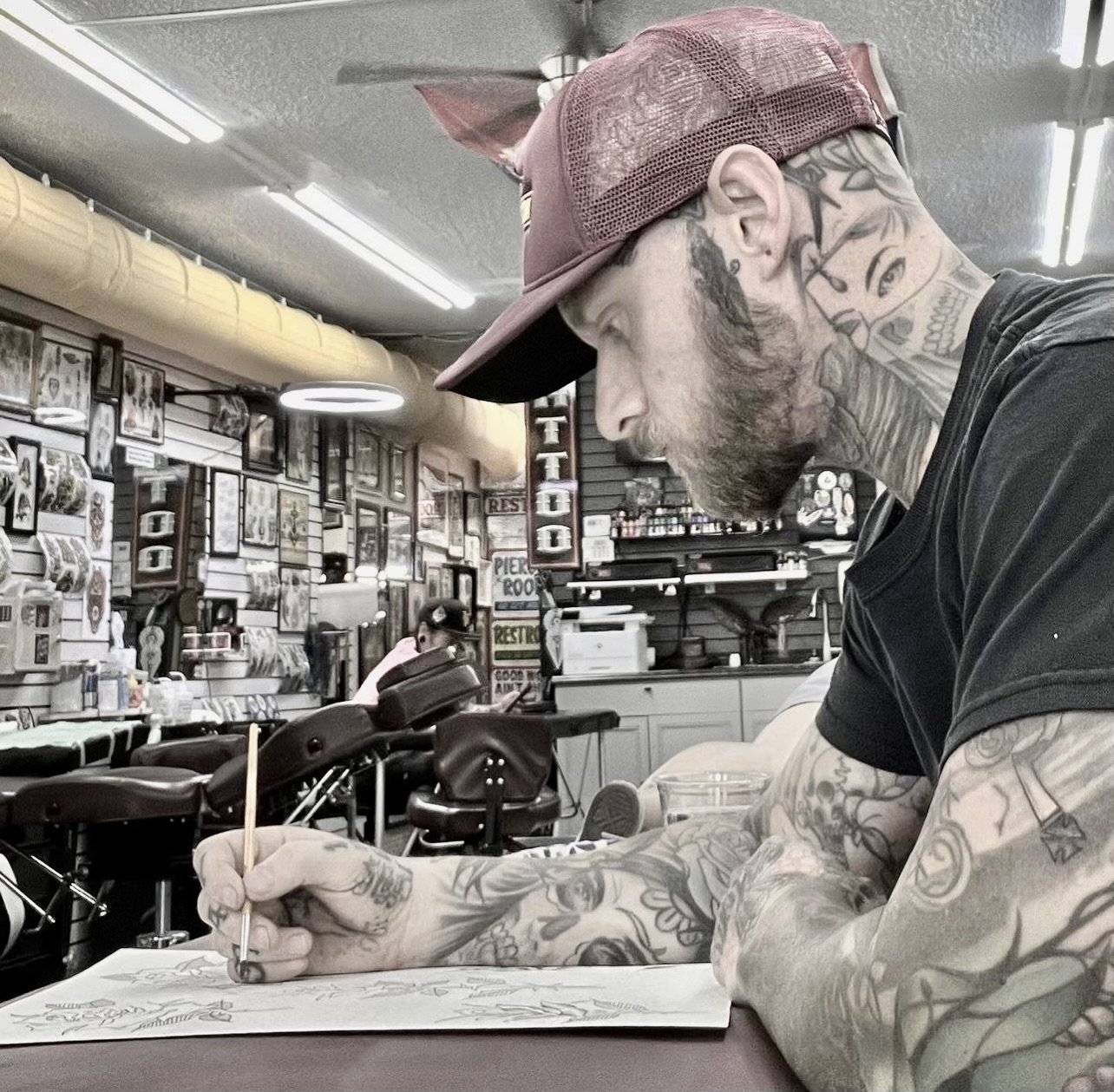 An evening with Nick Holes at Vibes Tattoo & Piercing — The Bowdoin Orient