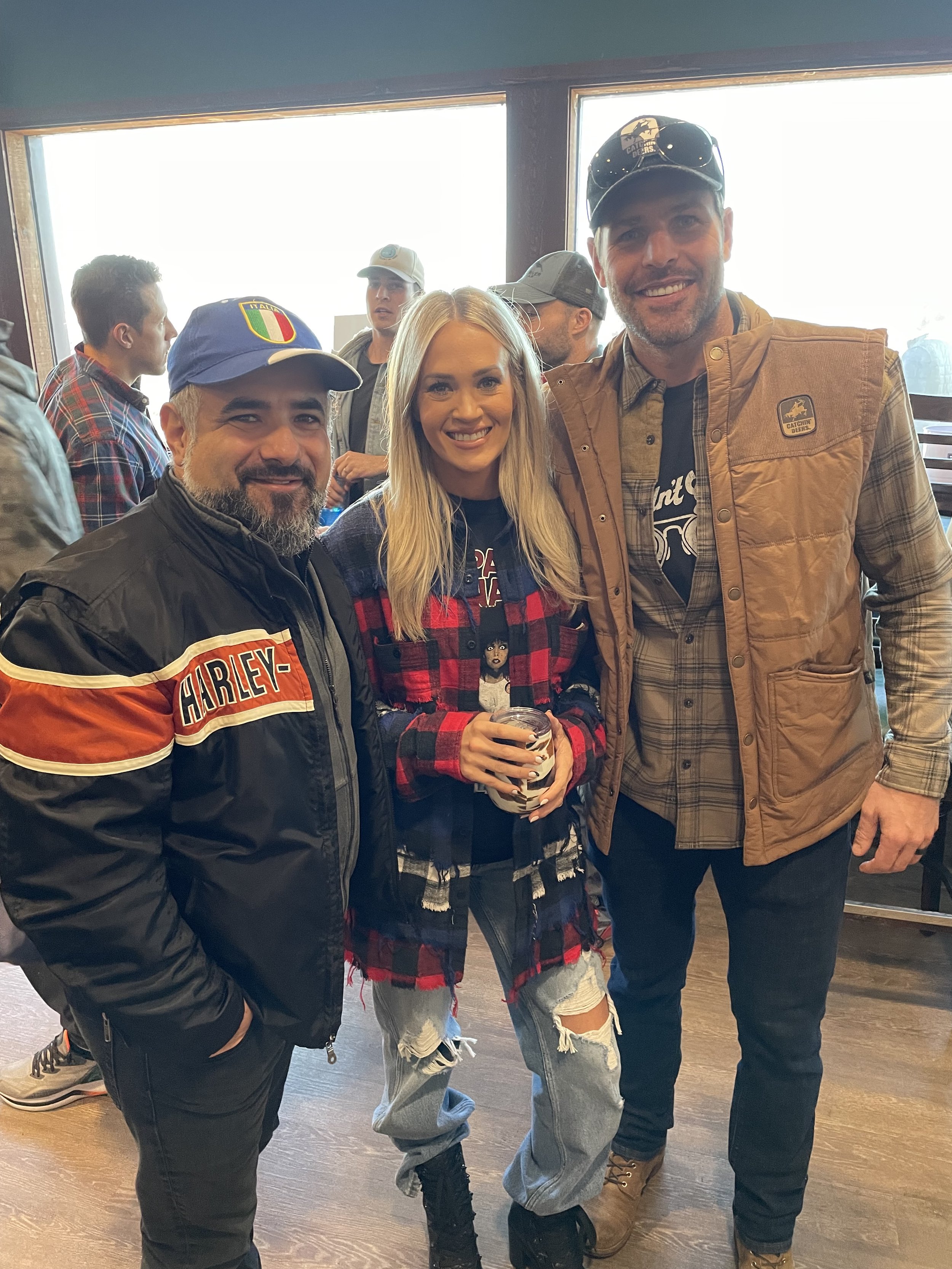 Carrie Underwood, Mike Fisher, &amp; JCF
