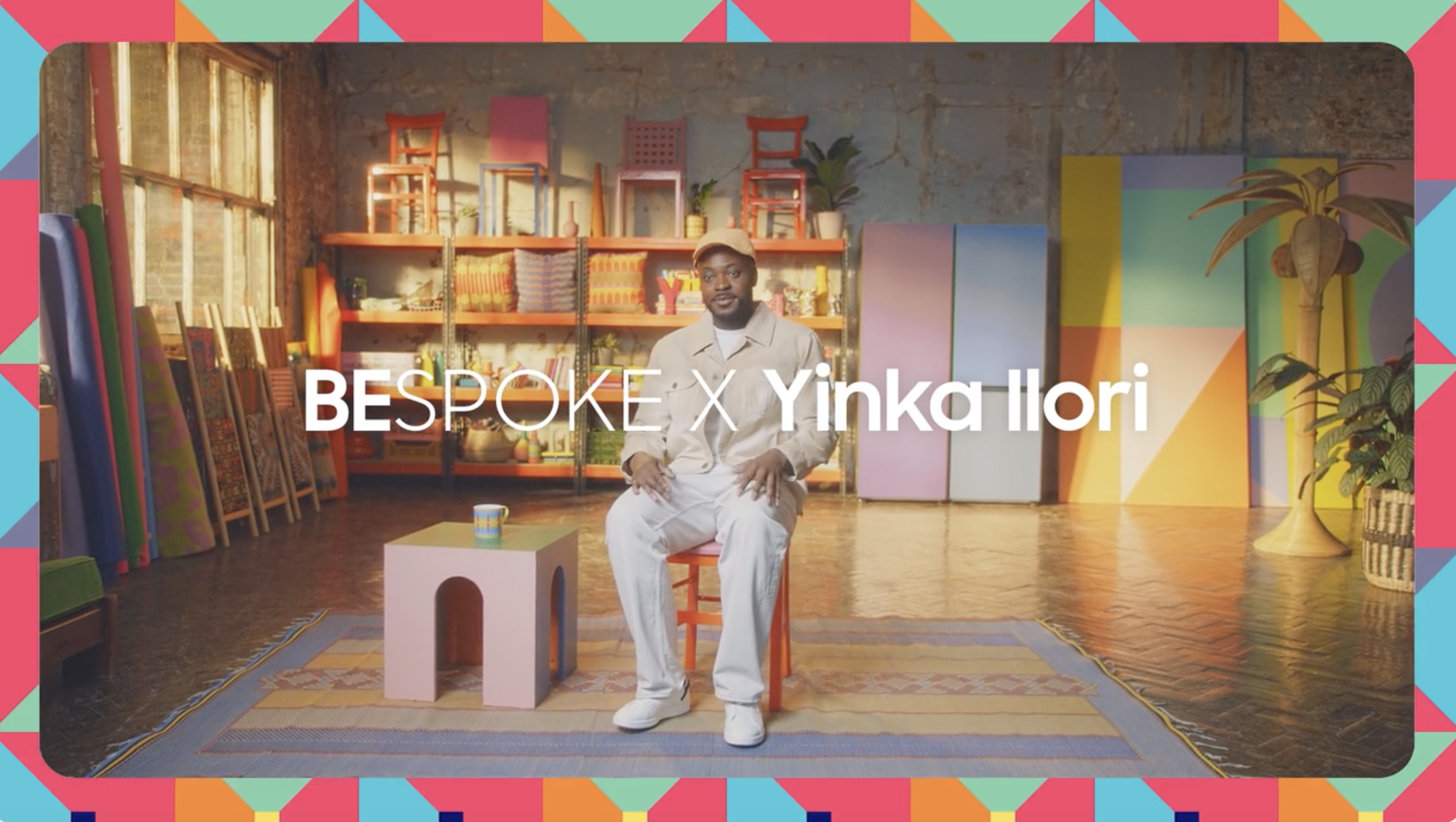 Samsung Bespoke with Yinka Ilori
