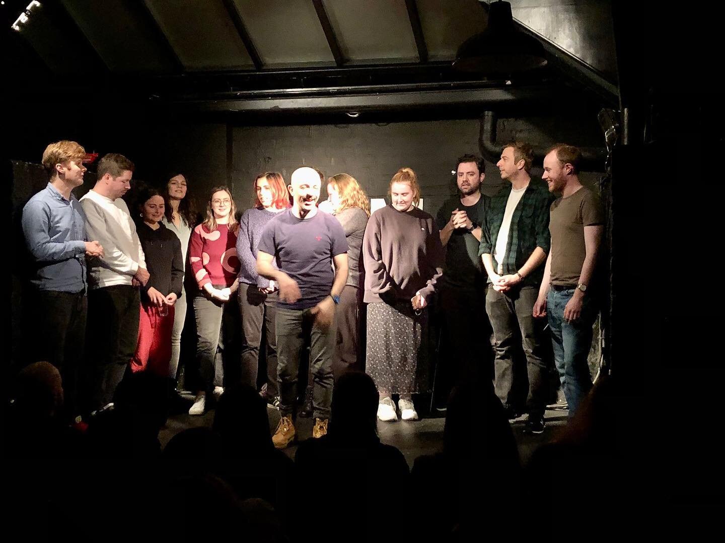 What an amazing, silly, chocolate-filled night we had yesterday at @2northdown! Thank you to everyone who came and all the wonderful performers and tech who made it such a fun night ❤️🥳😆 #shinythingscomedy #improv #clown #livecomedy #londonimprov #
