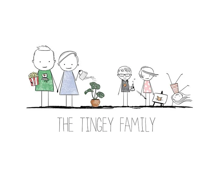 Customized Family Portrait
