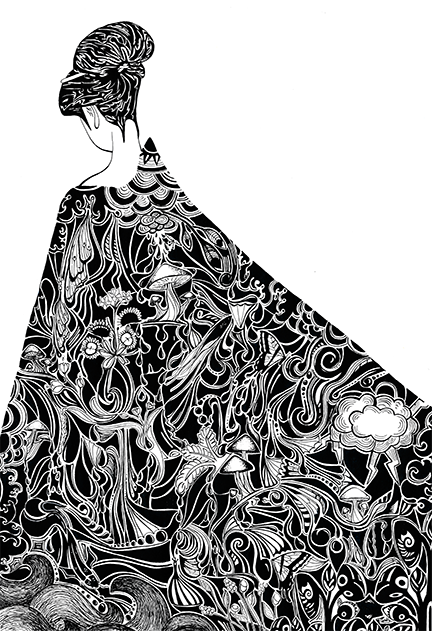 Inkflow Example: Kimono