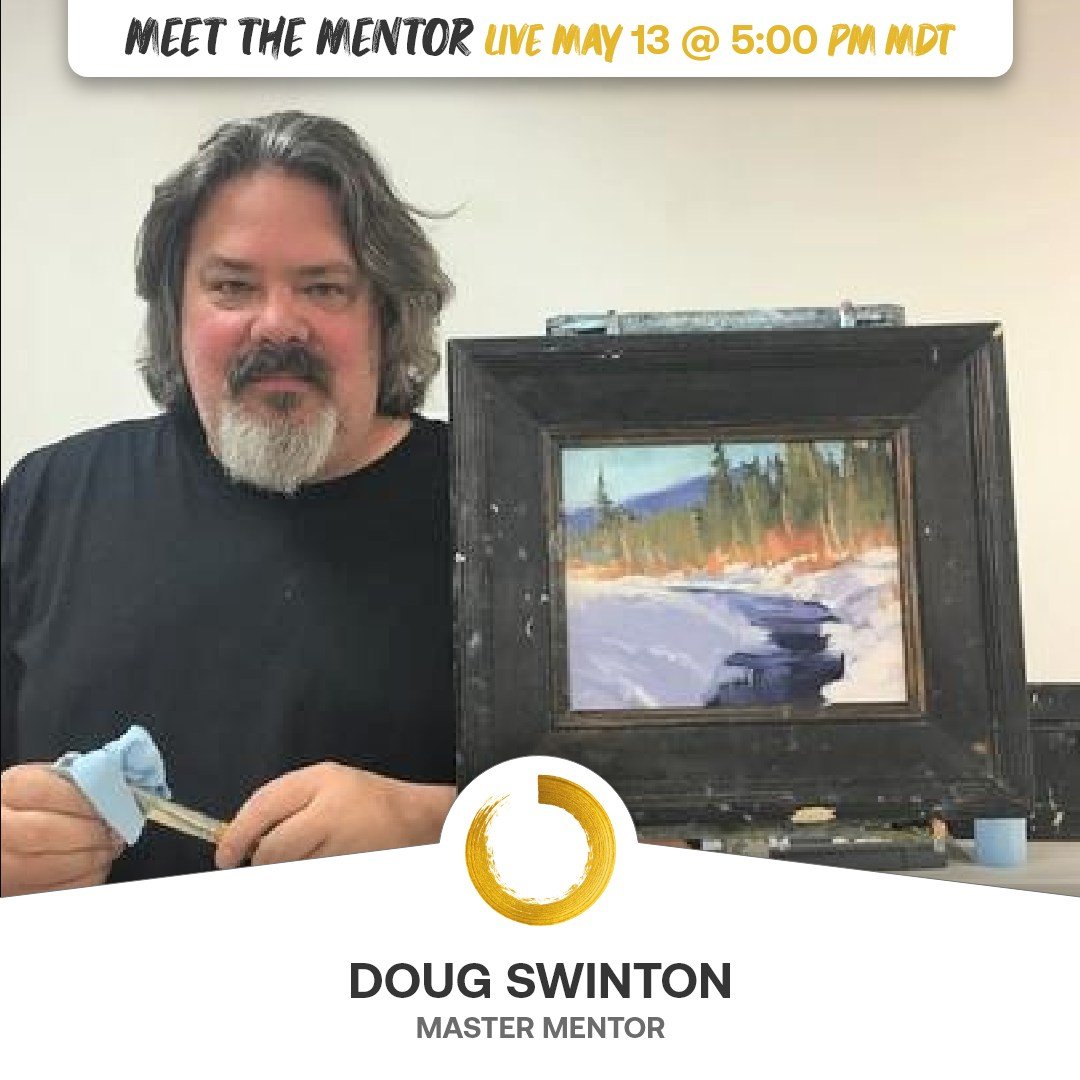 Meet Doug online this Monday, May 13th

We have a new course starting at the end of this month. It's the 100 painting project every artist says they will do, but never DO!

Discover the art of painting with freedom, speed, and confidence! This course