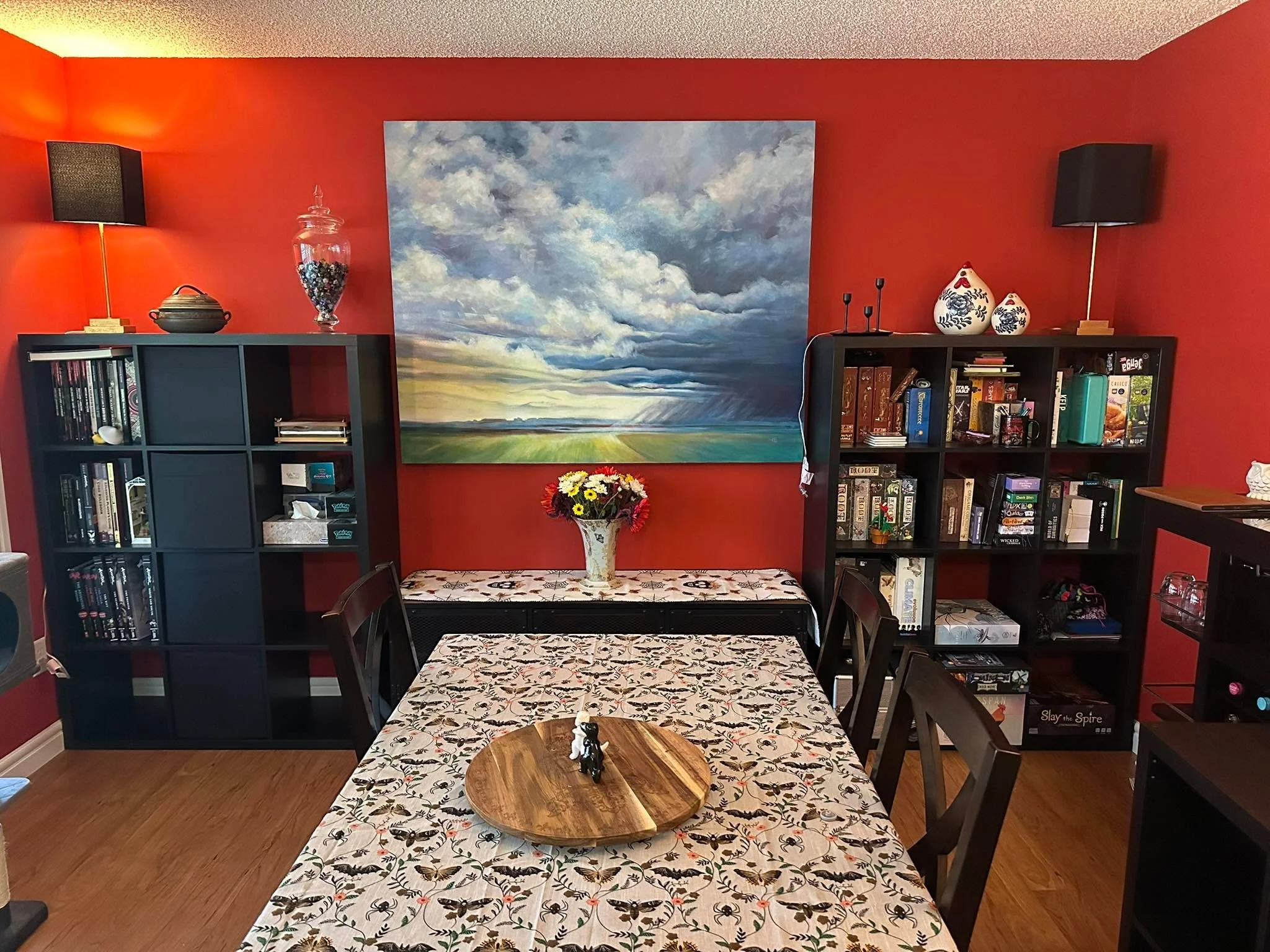 Redesigned and organized my daughter and son in laws front room in @edmonton