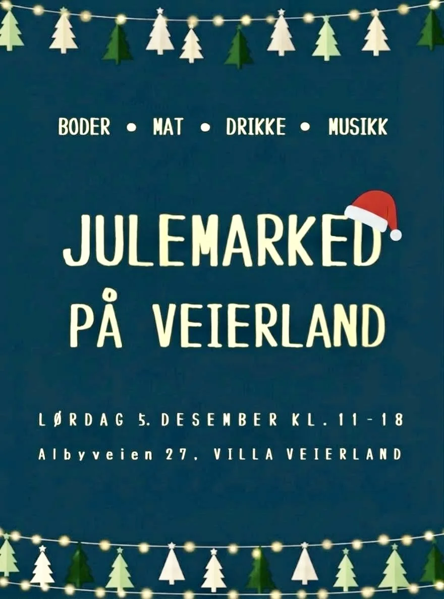 Julemarked på Veierland